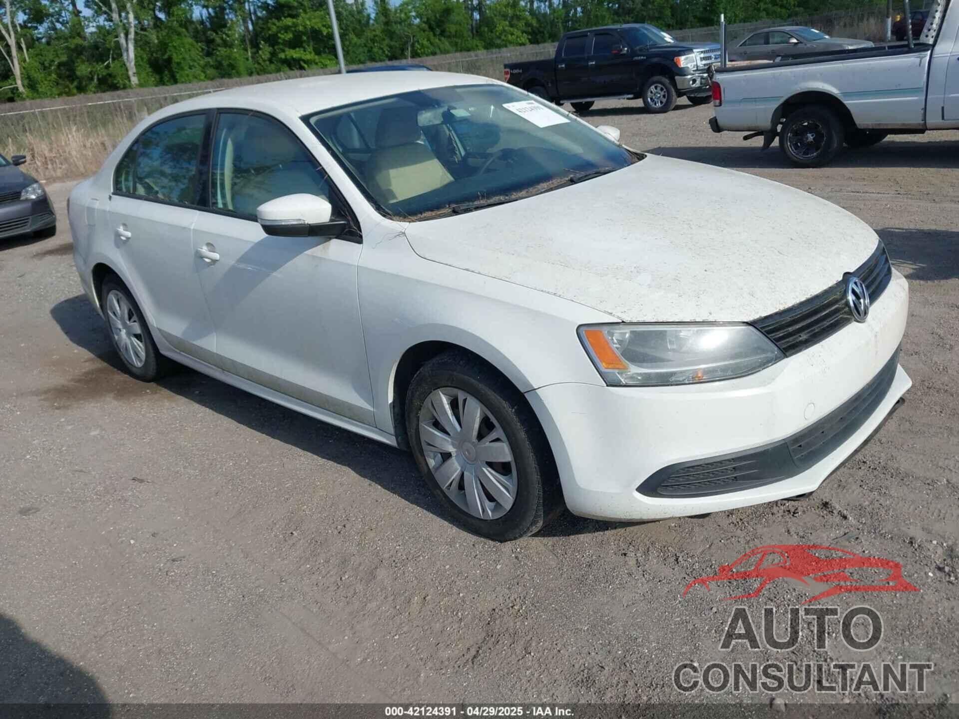 VOLKSWAGEN JETTA 2012 - 3VWDX7AJ8CM019794