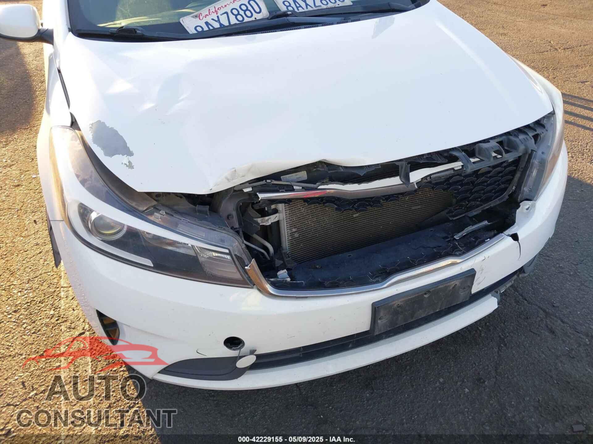 KIA FORTE 2017 - 3KPFK4A73HE017806