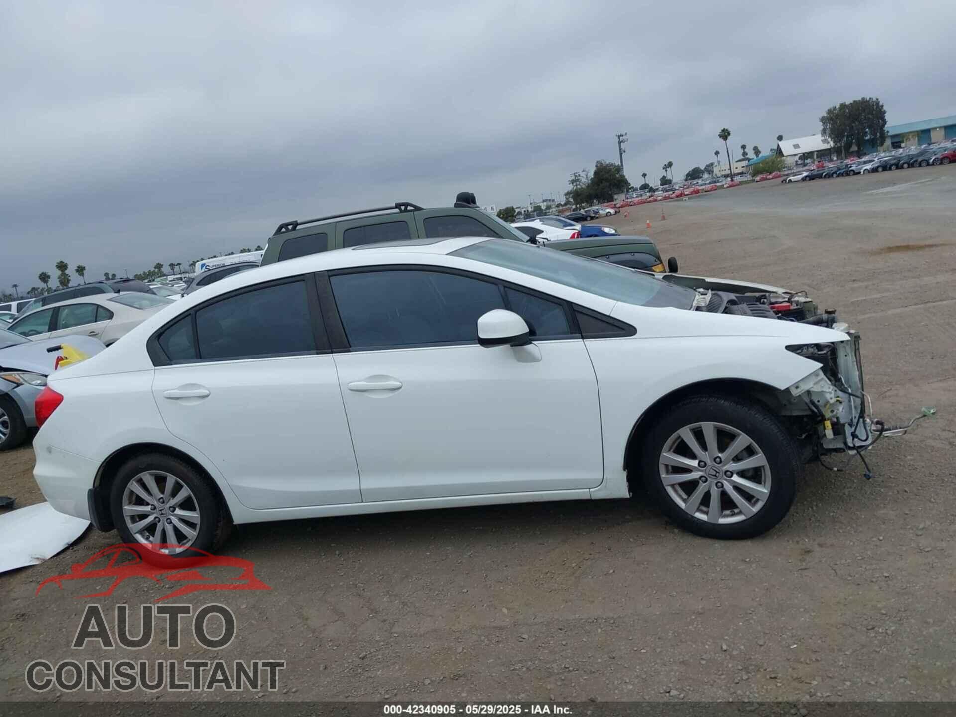 HONDA CIVIC 2012 - 2HGFB2F81CH545722