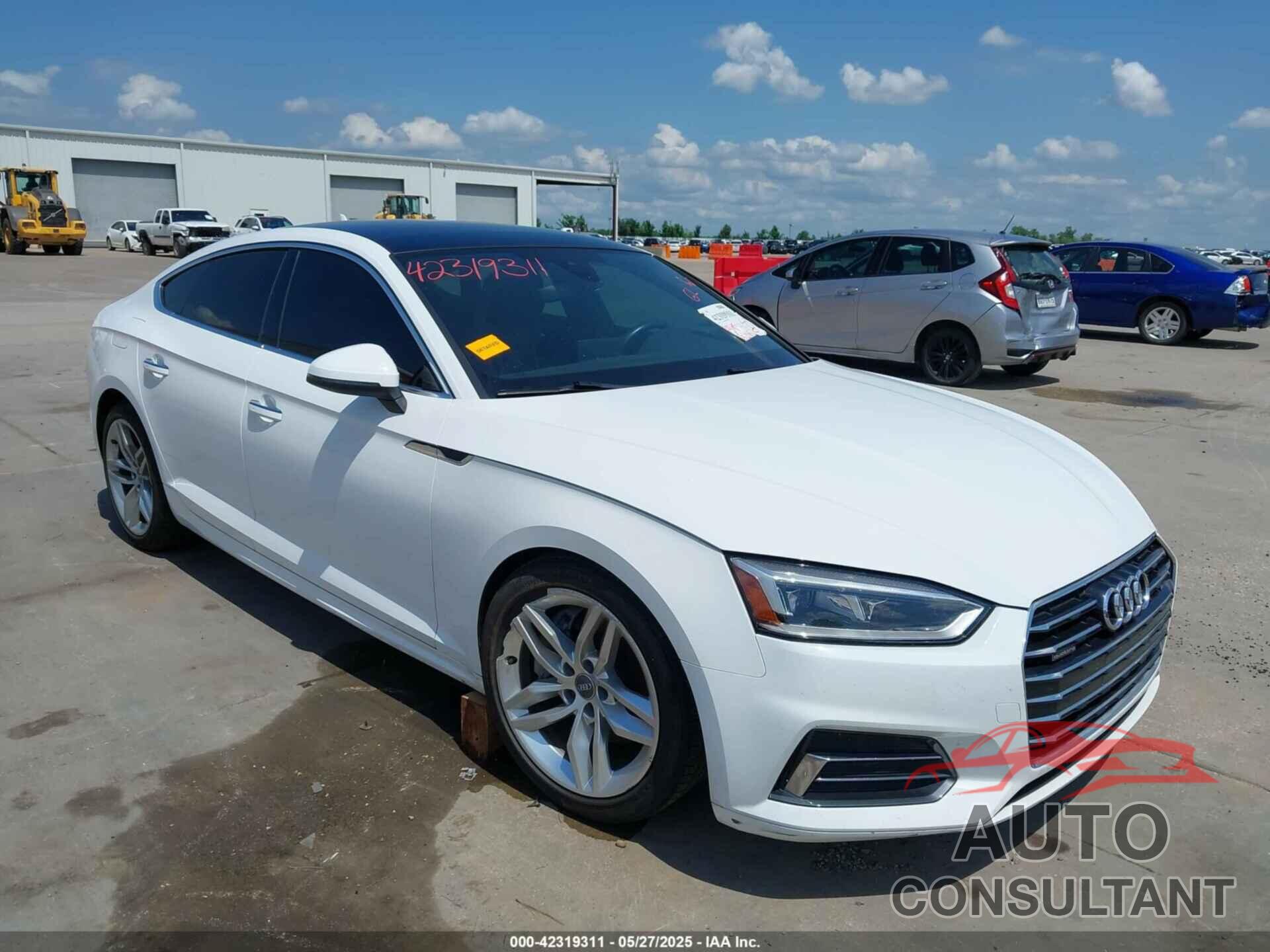 AUDI A5 2019 - WAUANCF5XKA068987
