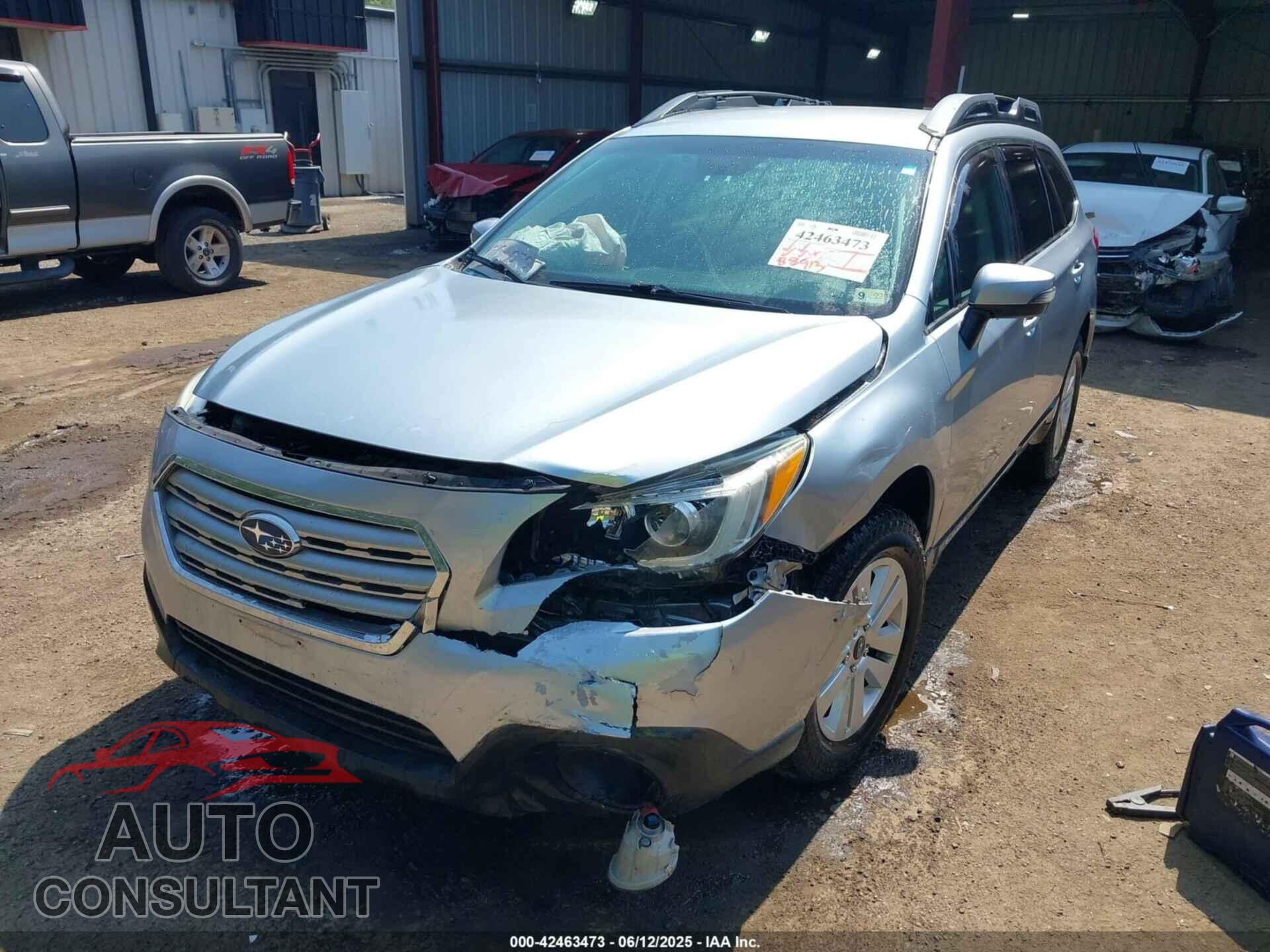 SUBARU OUTBACK 2015 - 4S4BSAFC8F3317666