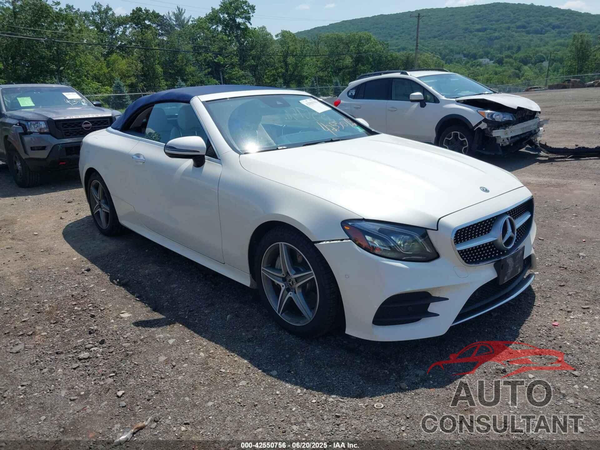 MERCEDES-BENZ E 400 2018 - WDD1K6GBXJF040437