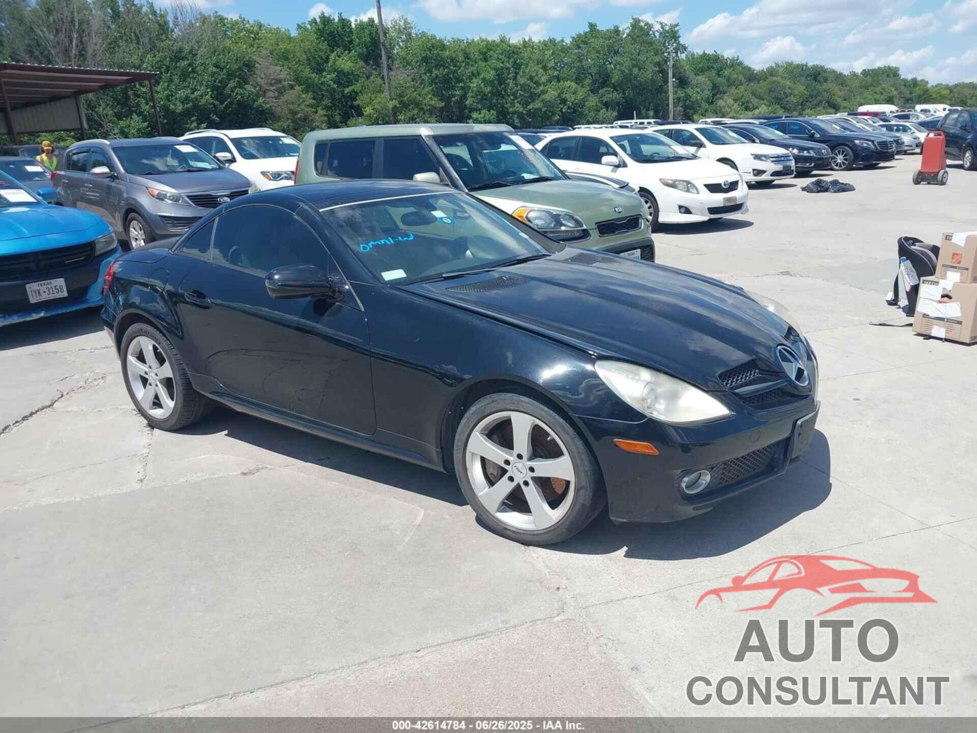 MERCEDES-BENZ SLK 350 2009 - WDBWK58F69F191930