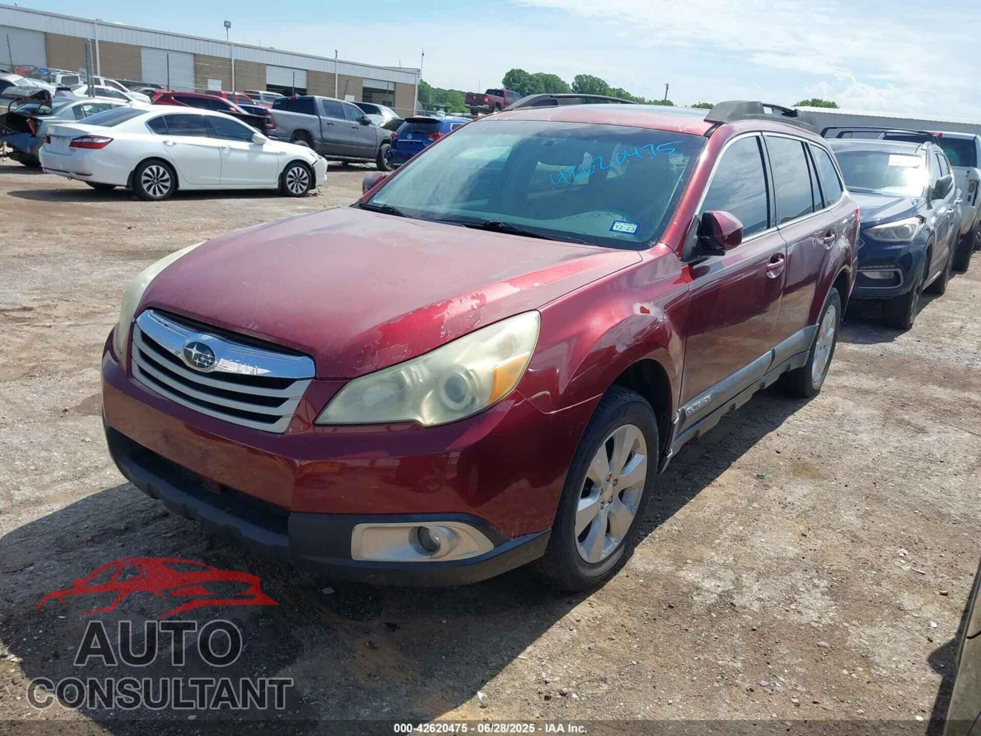 SUBARU OUTBACK 2011 - 4S4BRCGC2B3330218