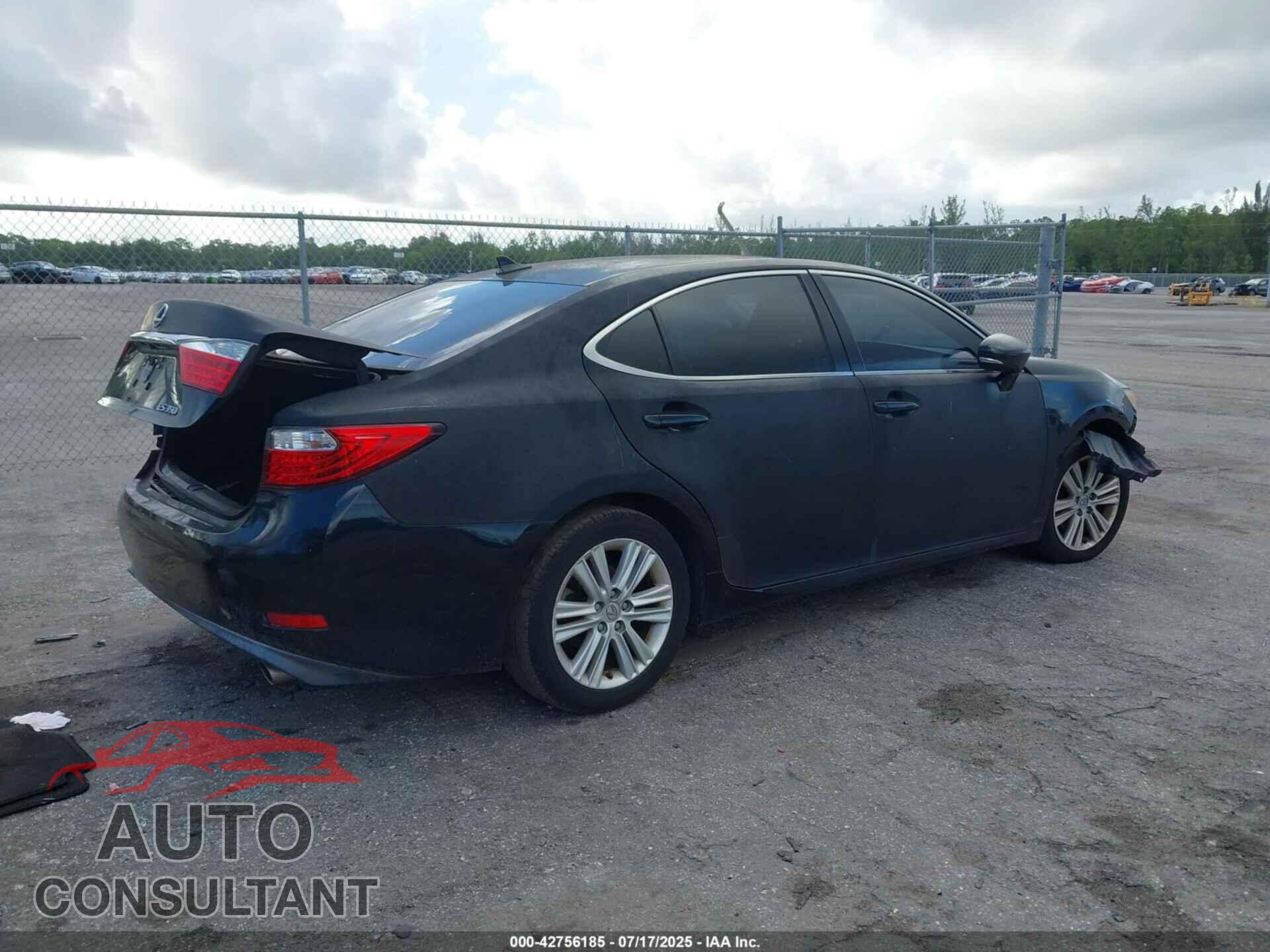 LEXUS ES 2013 - JTHBK1GG4D2034169