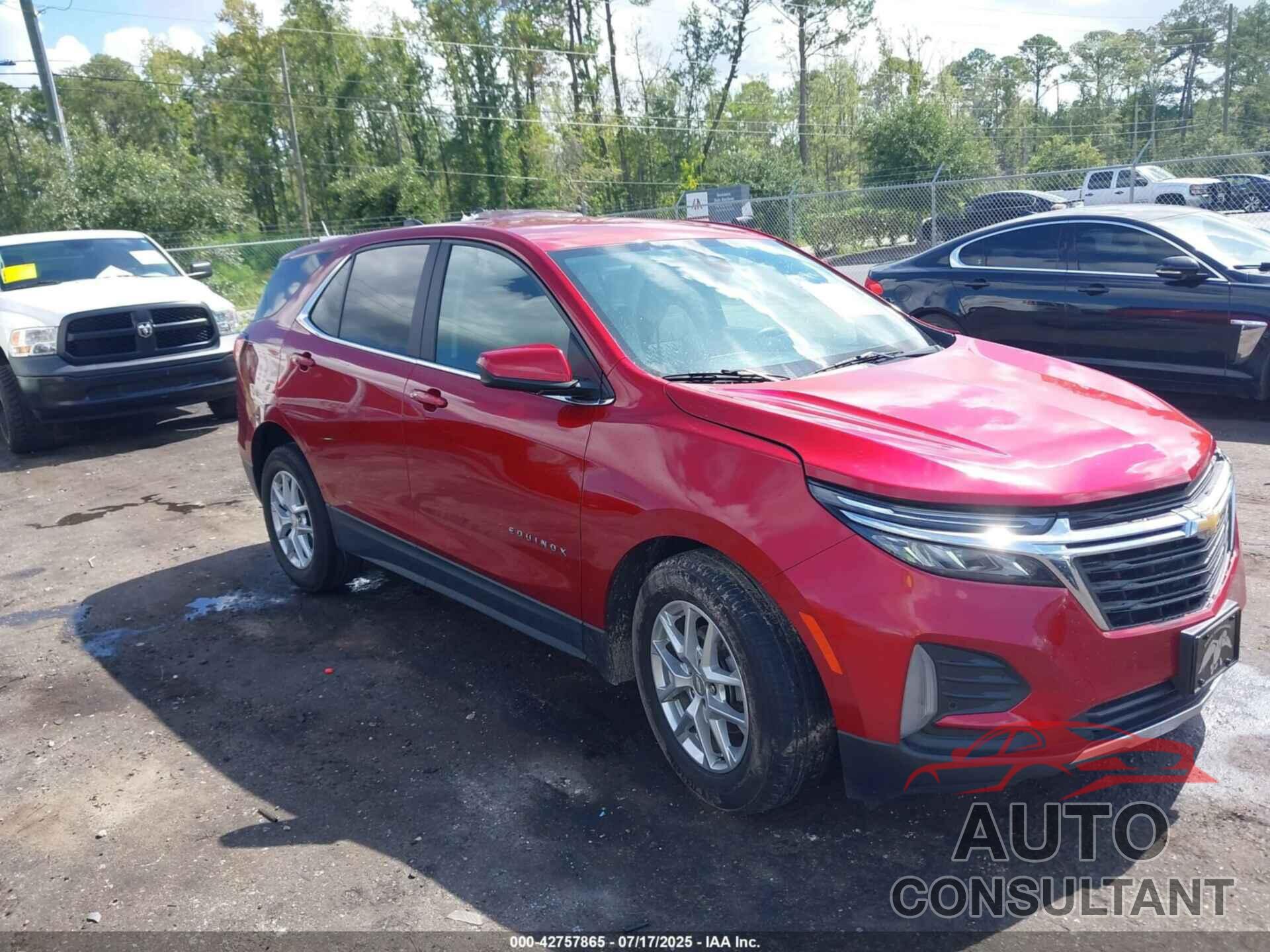 CHEVROLET EQUINOX 2022 - 3GNAXKEV5NL185714