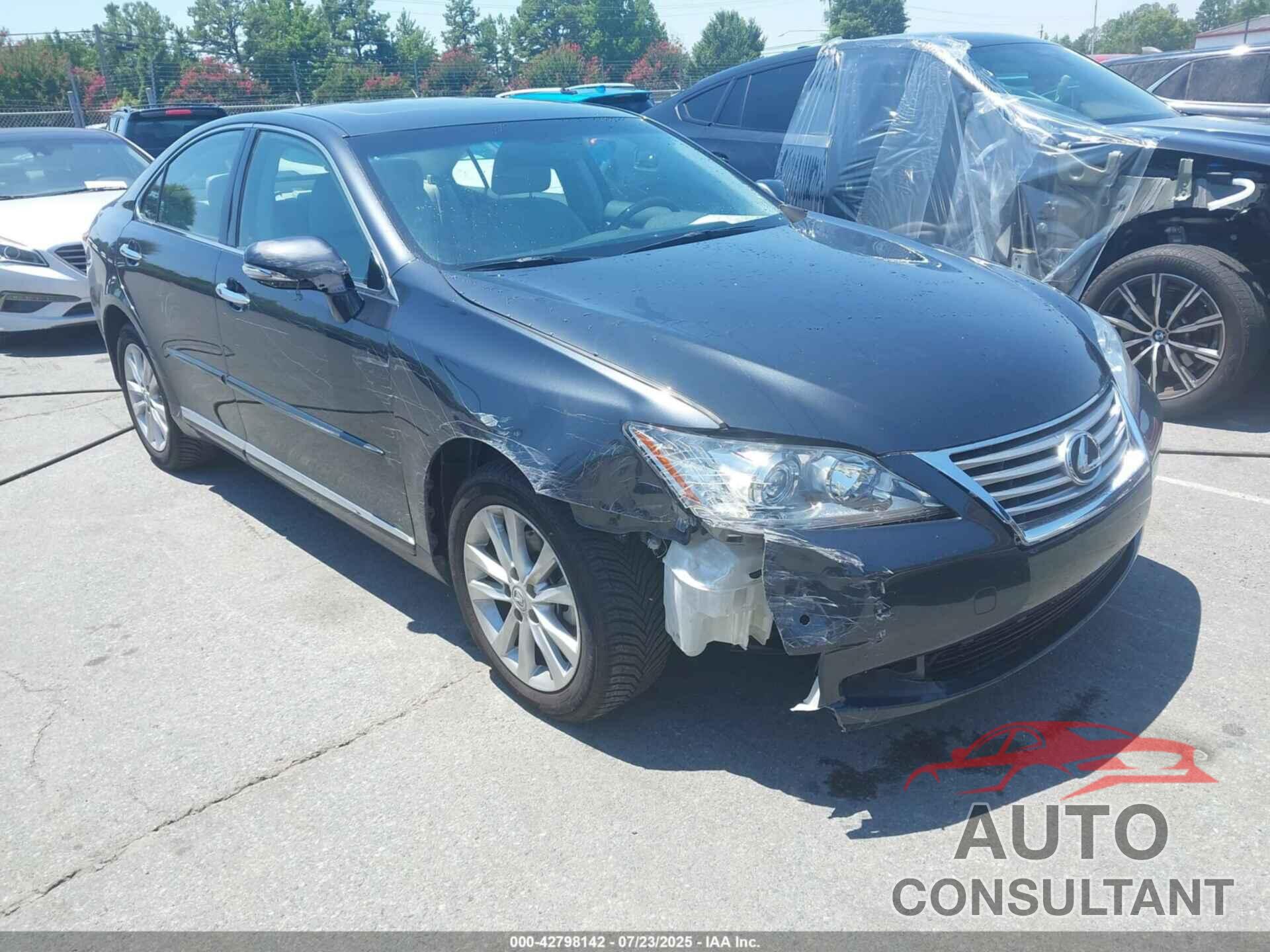 LEXUS ES 350 2011 - JTHBK1EG6B2424366