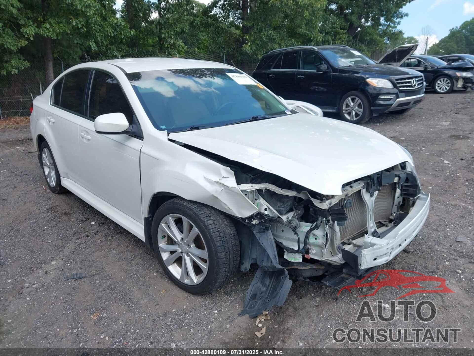 SUBARU LEGACY 2013 - 4S3BMCC66D3027030