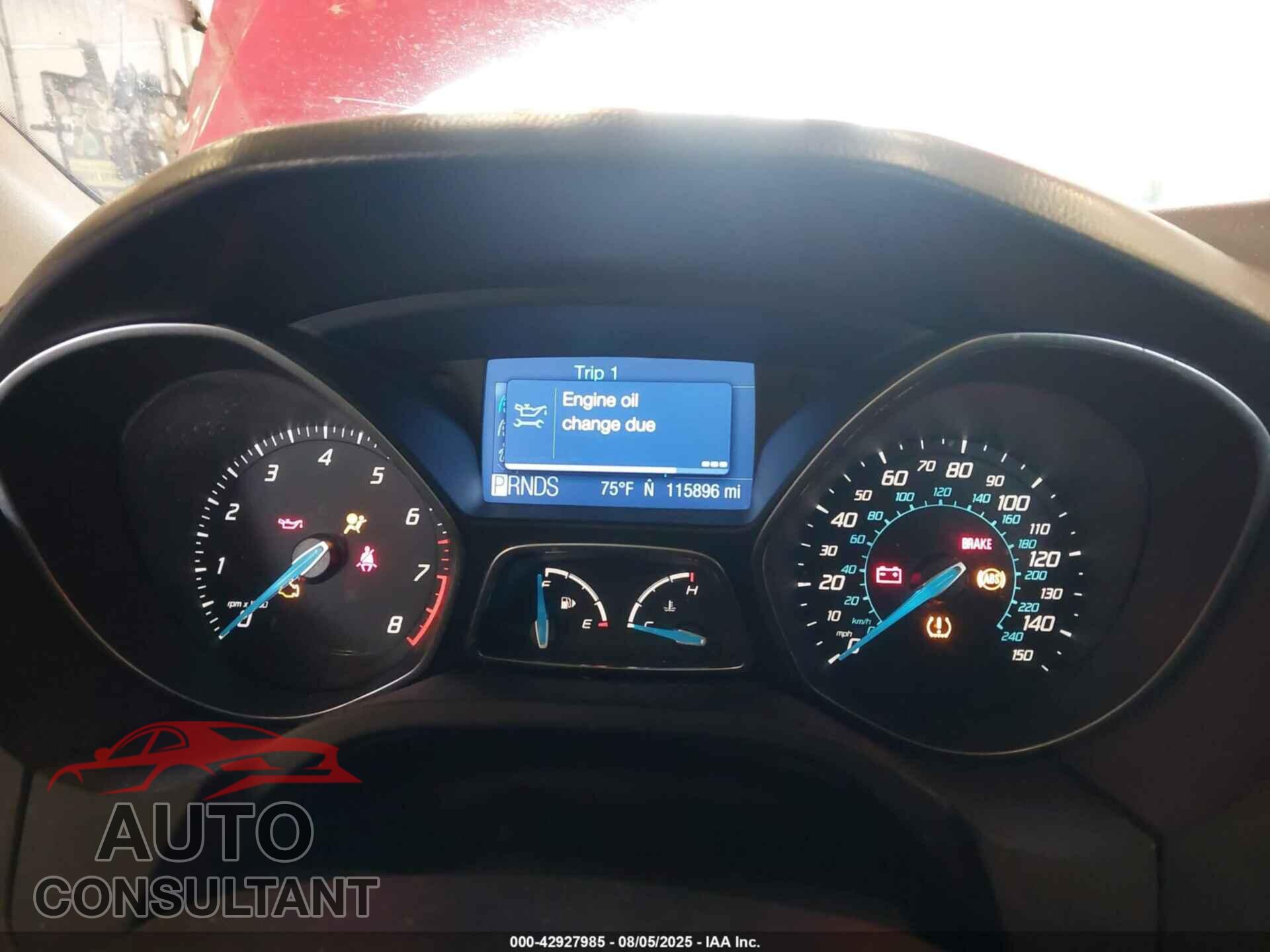 FORD FOCUS 2012 - 1FAHP3F2XCL416221