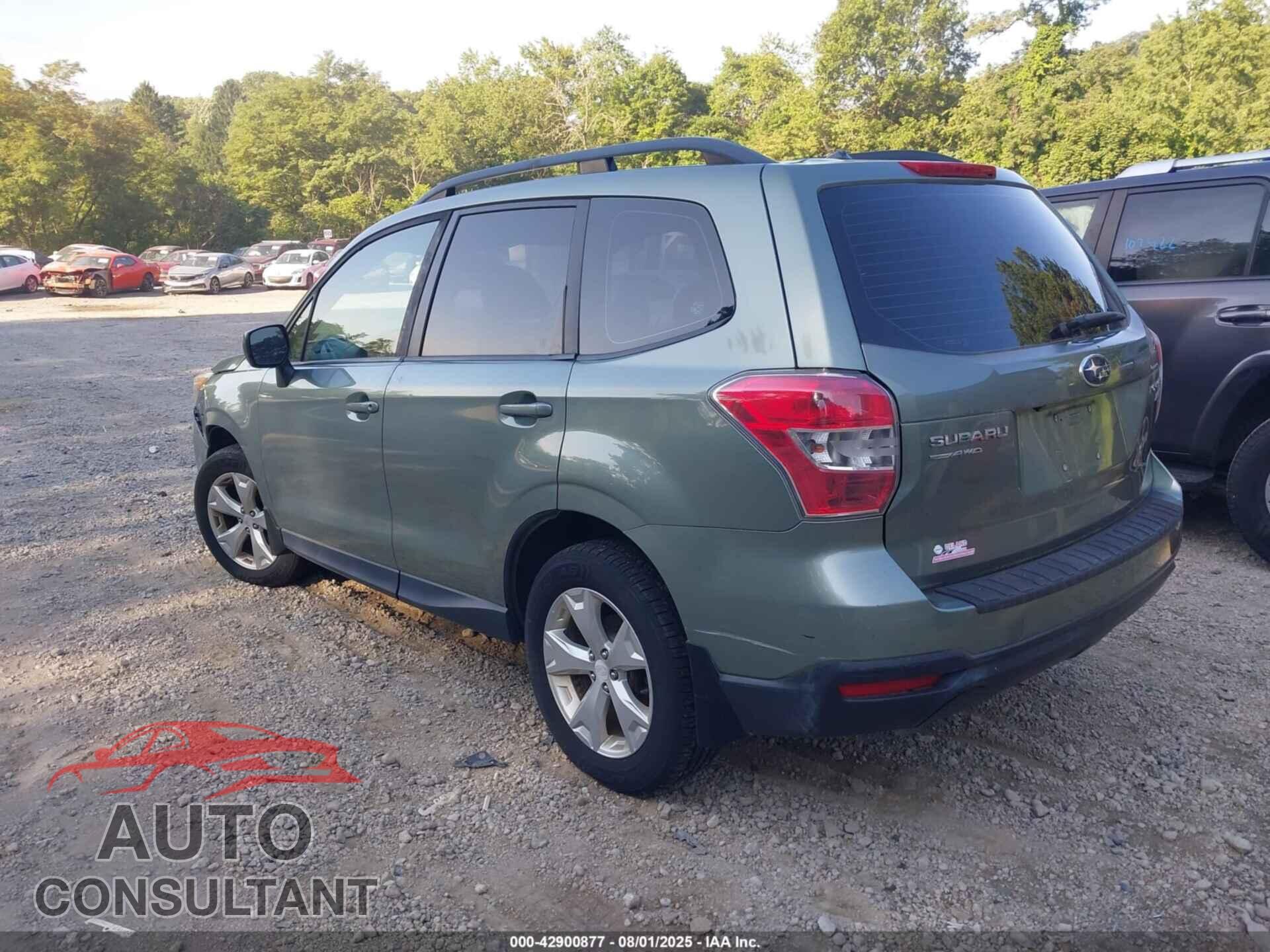 SUBARU FORESTER 2015 - JF2SJABC8FH498463