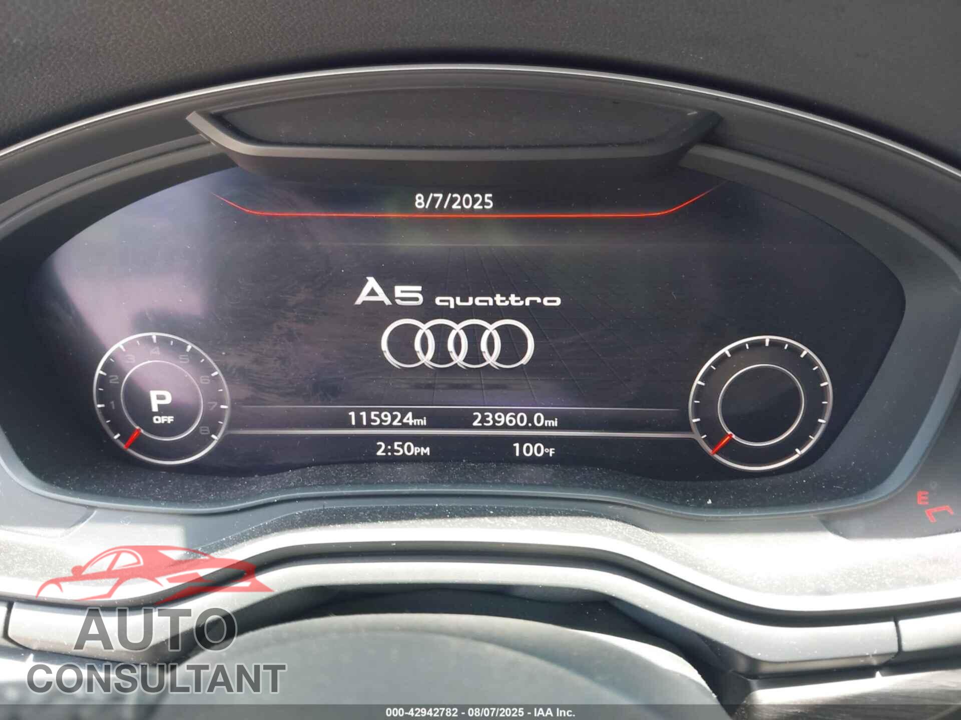 AUDI A5 2018 - WAUUNAF56JA035470