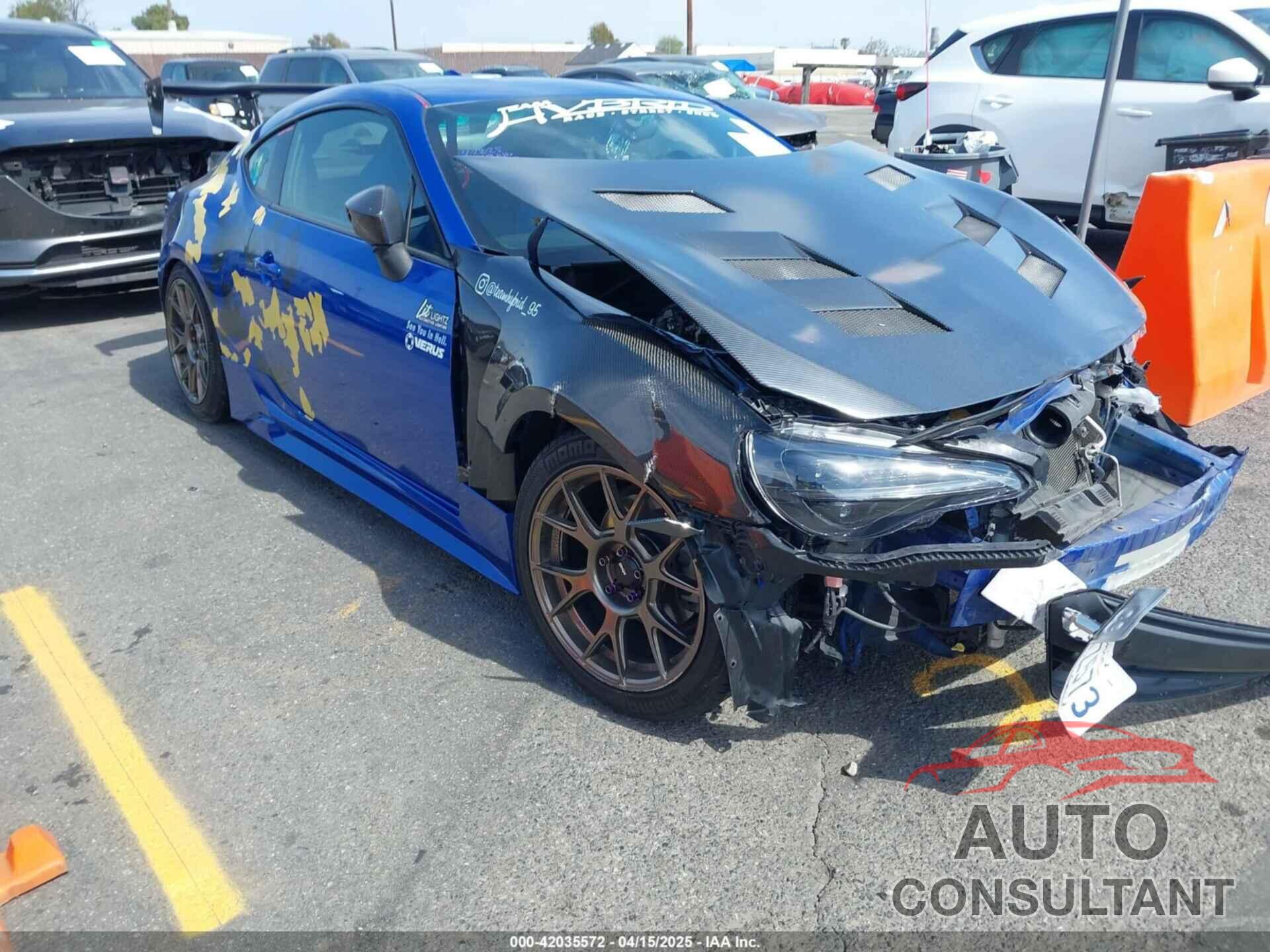 SUBARU BRZ 2019 - JF1ZCAB12K9602025