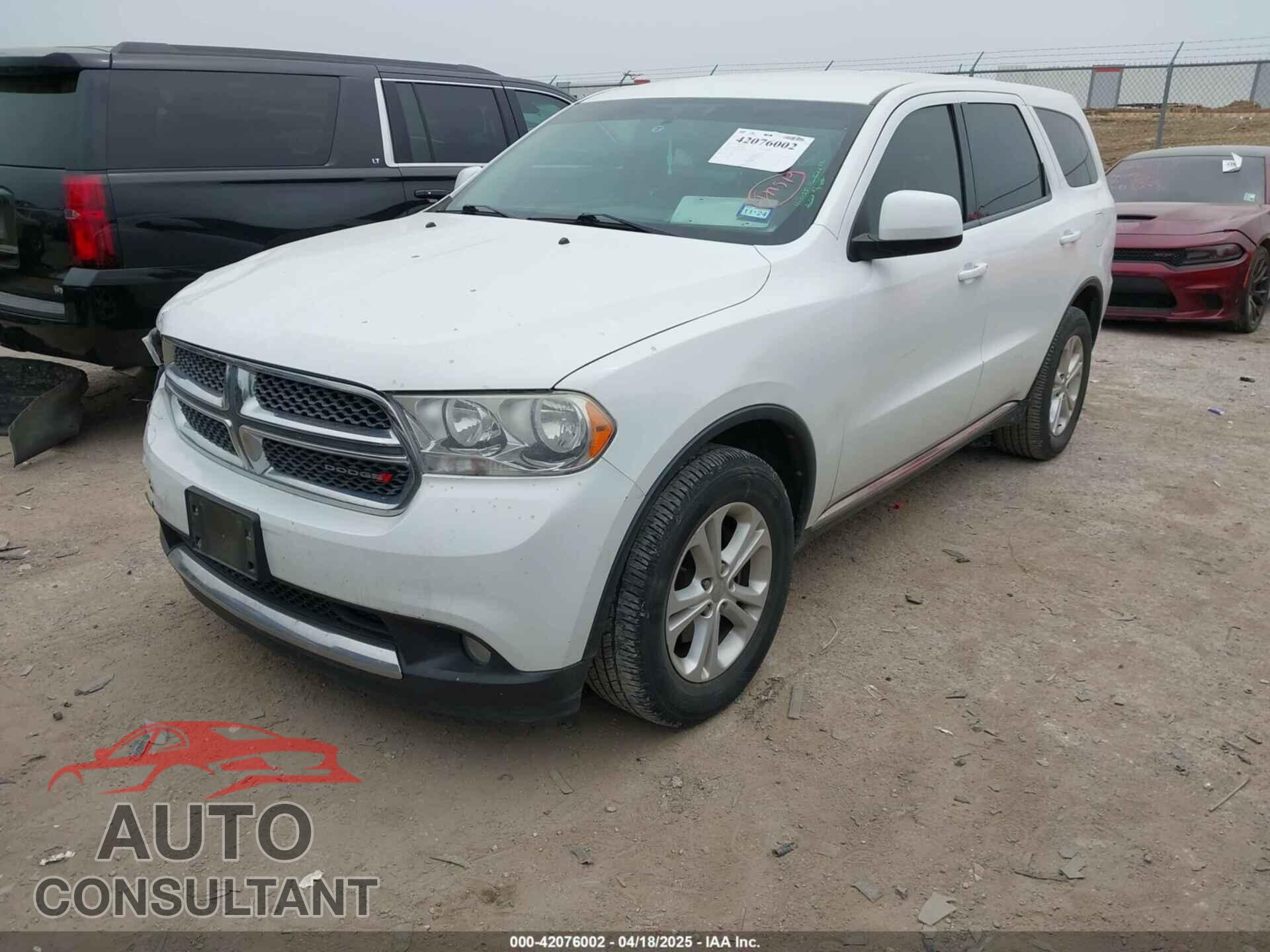 DODGE DURANGO 2013 - 1C4RDHAG4DC598250