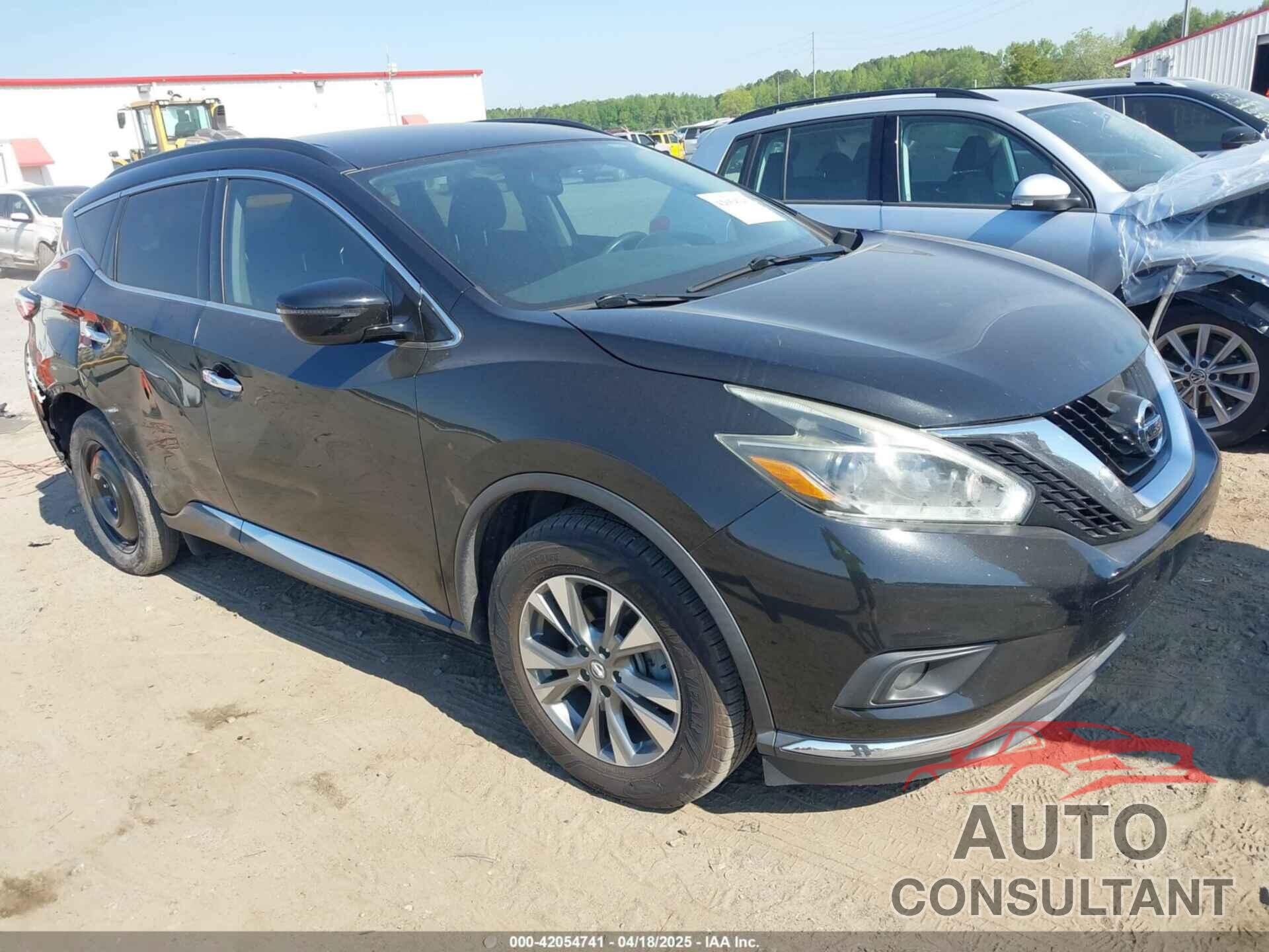 NISSAN MURANO 2018 - 5N1AZ2MG7JN192806