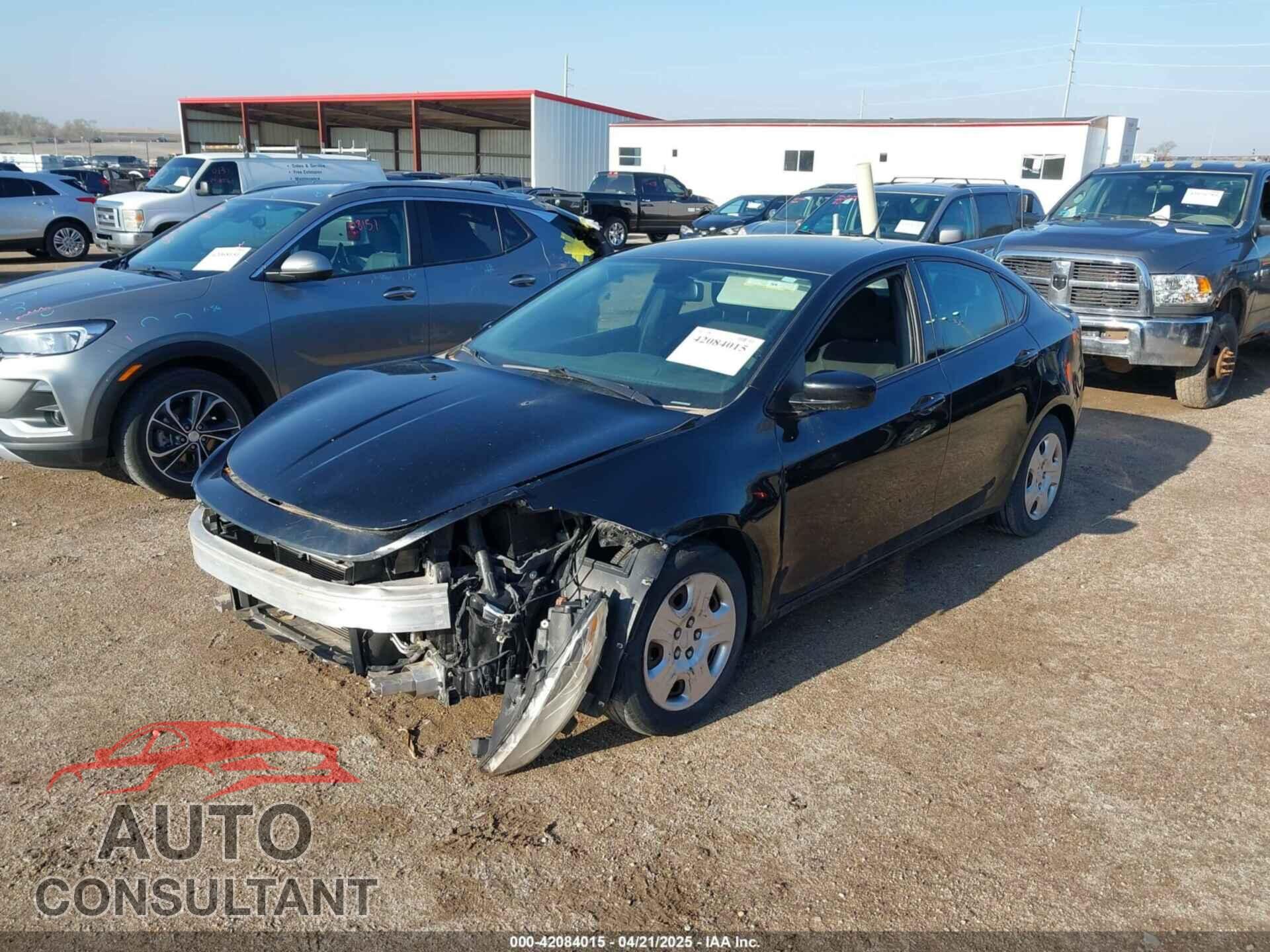 DODGE DART 2015 - 1C3CDFAA2FD224341