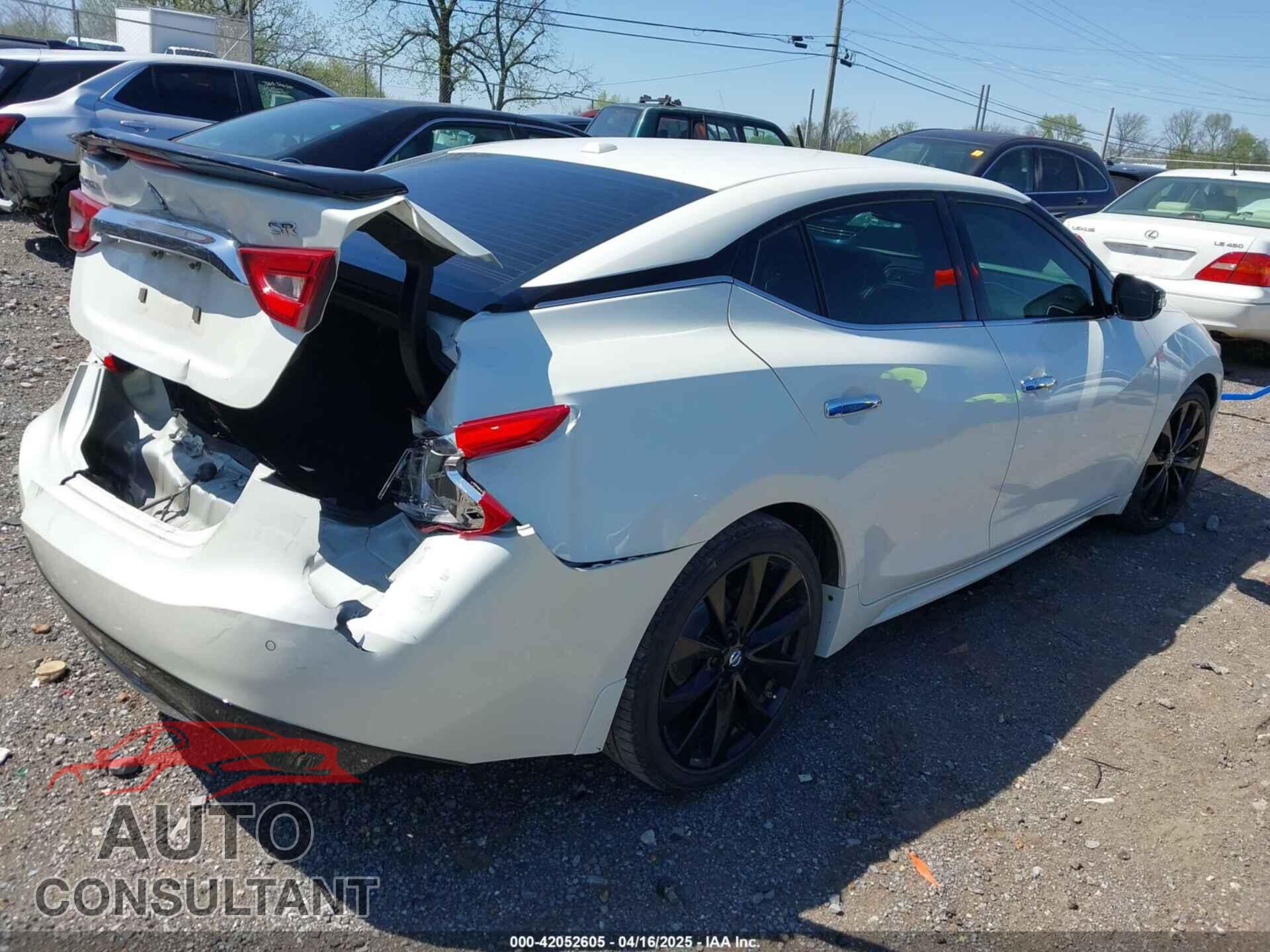 NISSAN MAXIMA 2017 - 1N4AA6AP0HC378092