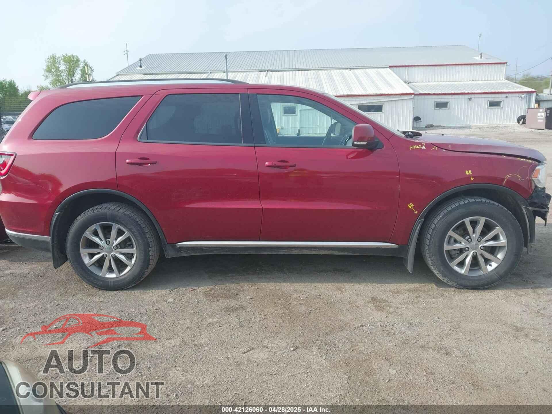DODGE DURANGO 2014 - 1C4RDJDG6EC539592
