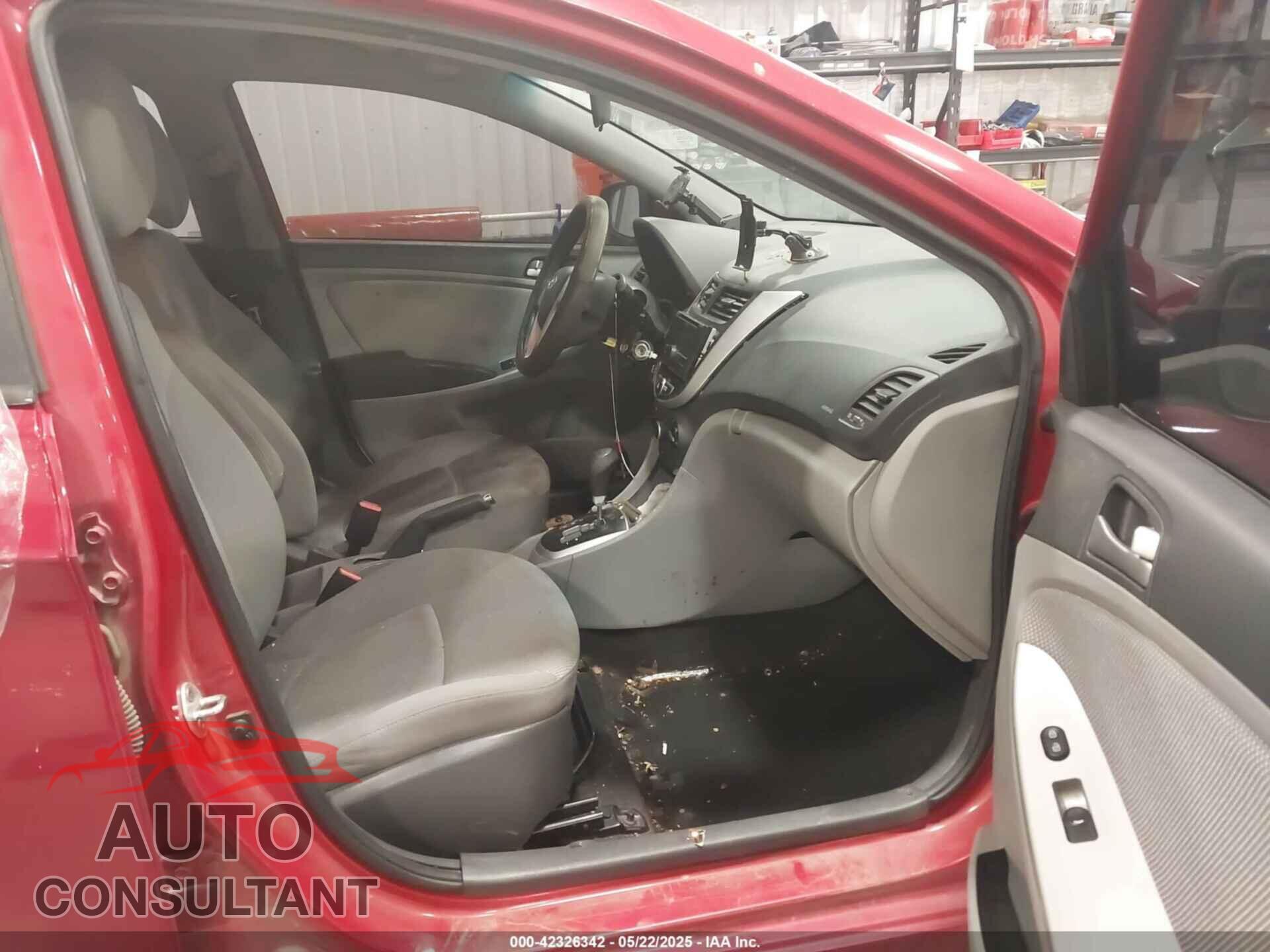 HYUNDAI ACCENT 2013 - KMHCT4AE7DU450955