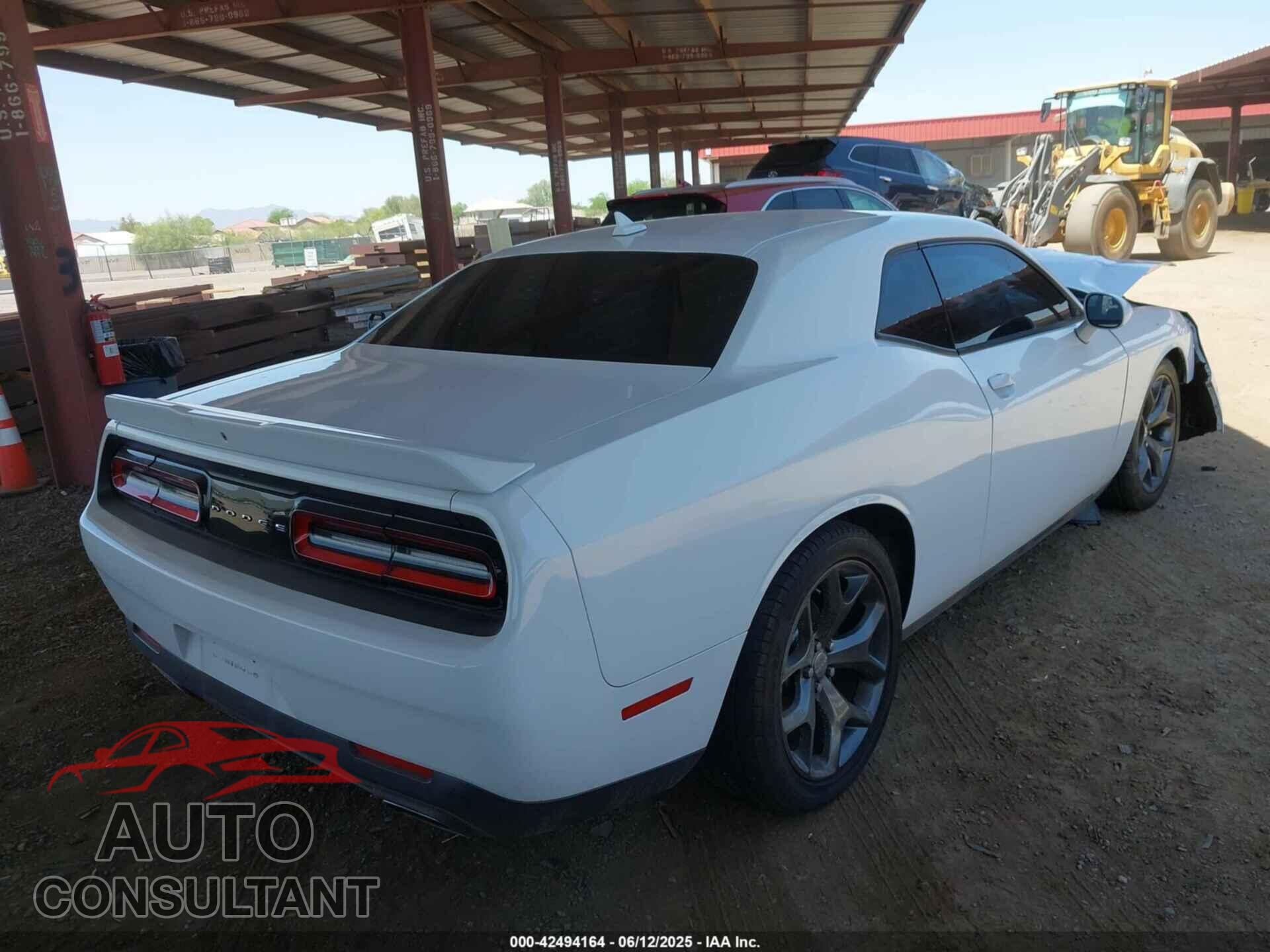 DODGE CHALLENGER 2015 - 2C3CDZAG7FH720275