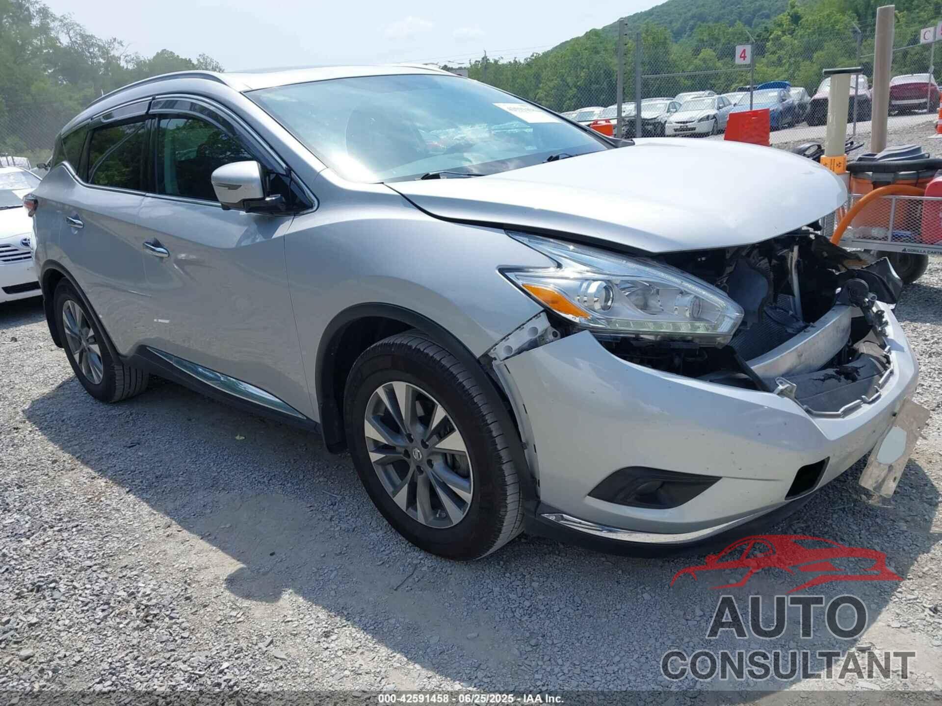 NISSAN MURANO 2017 - 5N1AZ2MHXHN139634