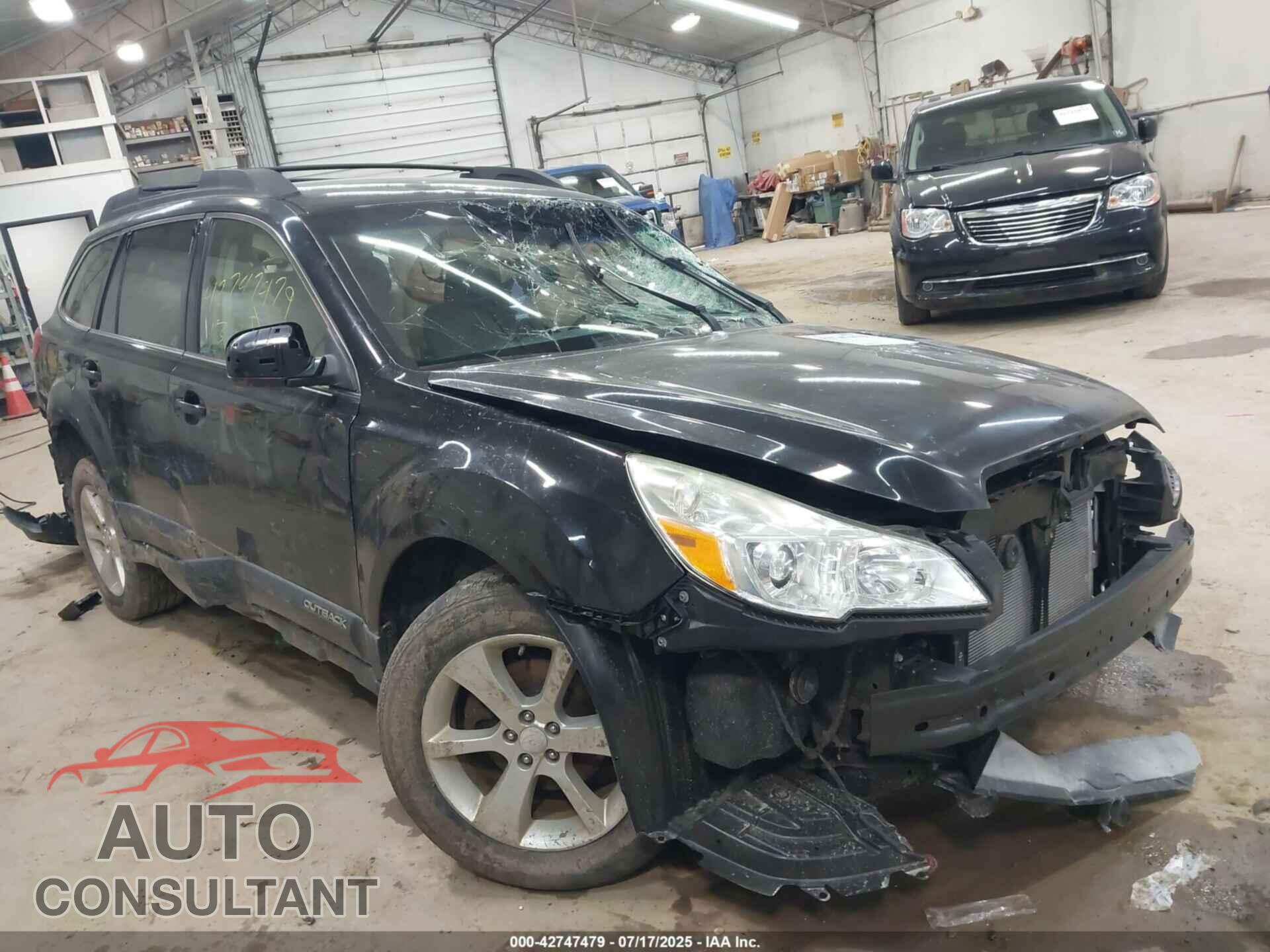 SUBARU OUTBACK 2013 - 4S4BRBCC4D3325525