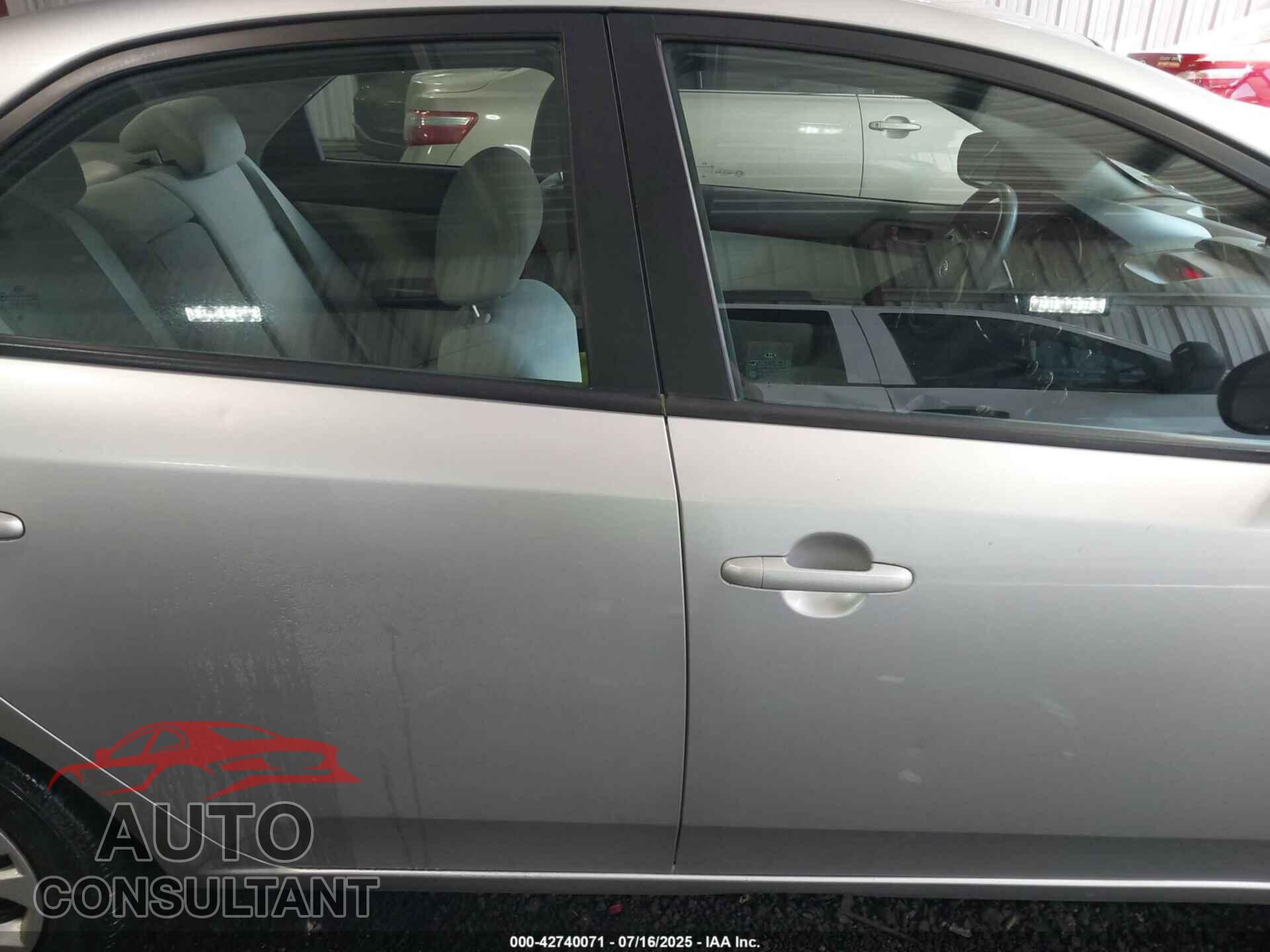 KIA FORTE 2012 - KNAFU4A27C5480452