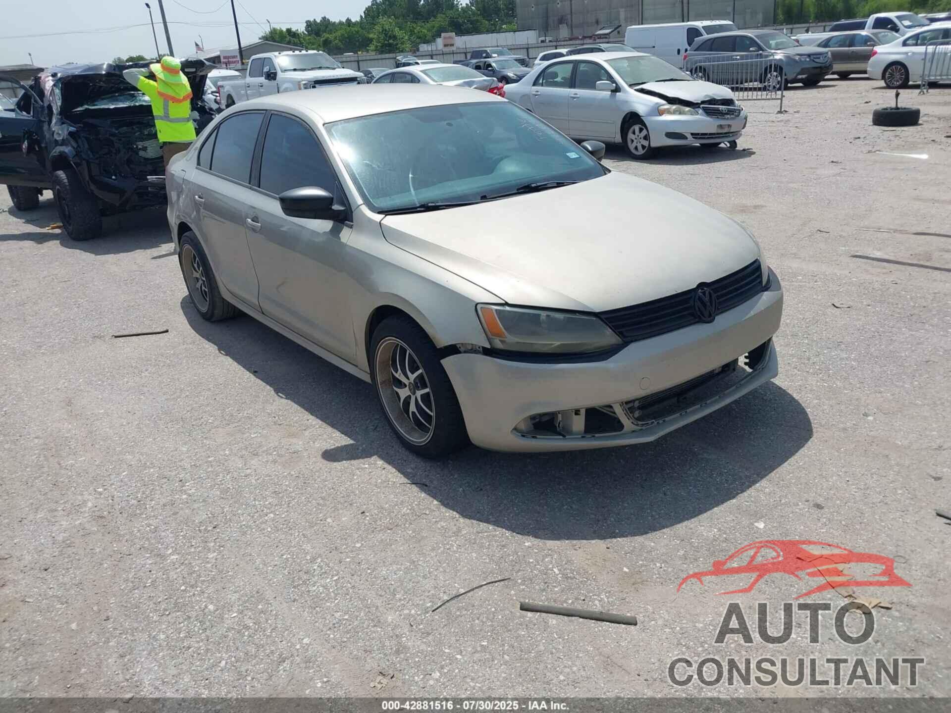 VOLKSWAGEN JETTA 2013 - 3VW2K7AJ2DM290373