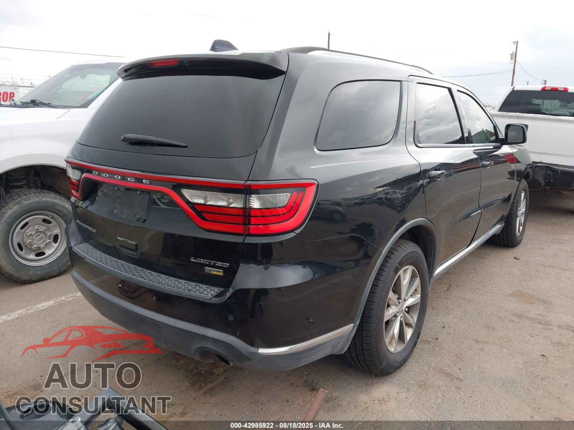 DODGE DURANGO 2015 - 1C4RDHDG7FC244401