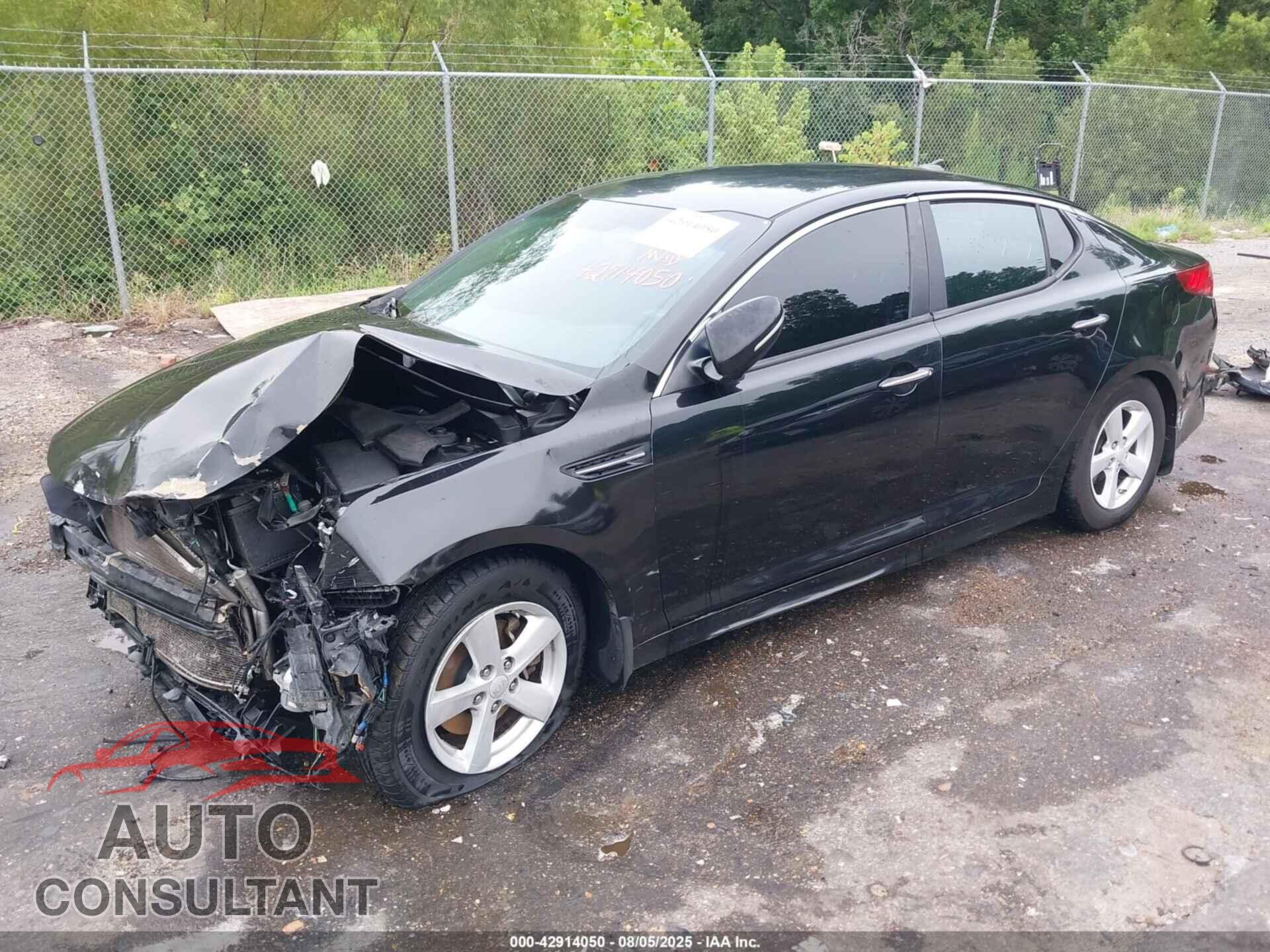 KIA OPTIMA 2015 - KNAGM4A78F5655408