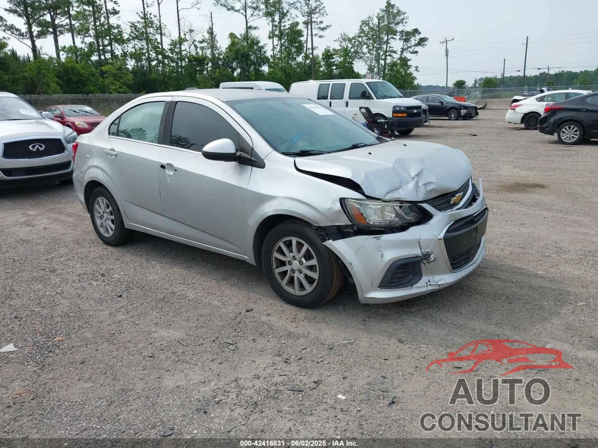 CHEVROLET SONIC 2017 - 1G1JD5SH9H4118098