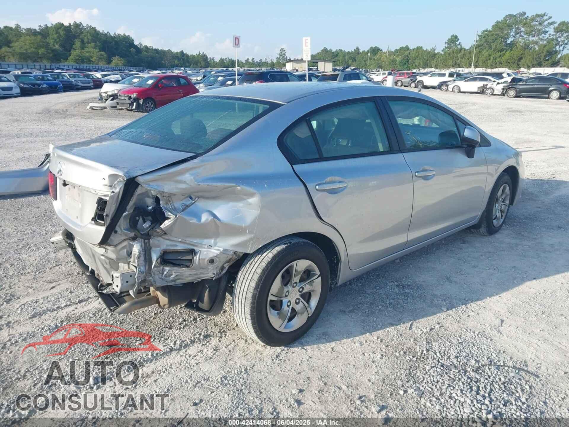 HONDA CIVIC 2013 - 19XFB2F51DE032441