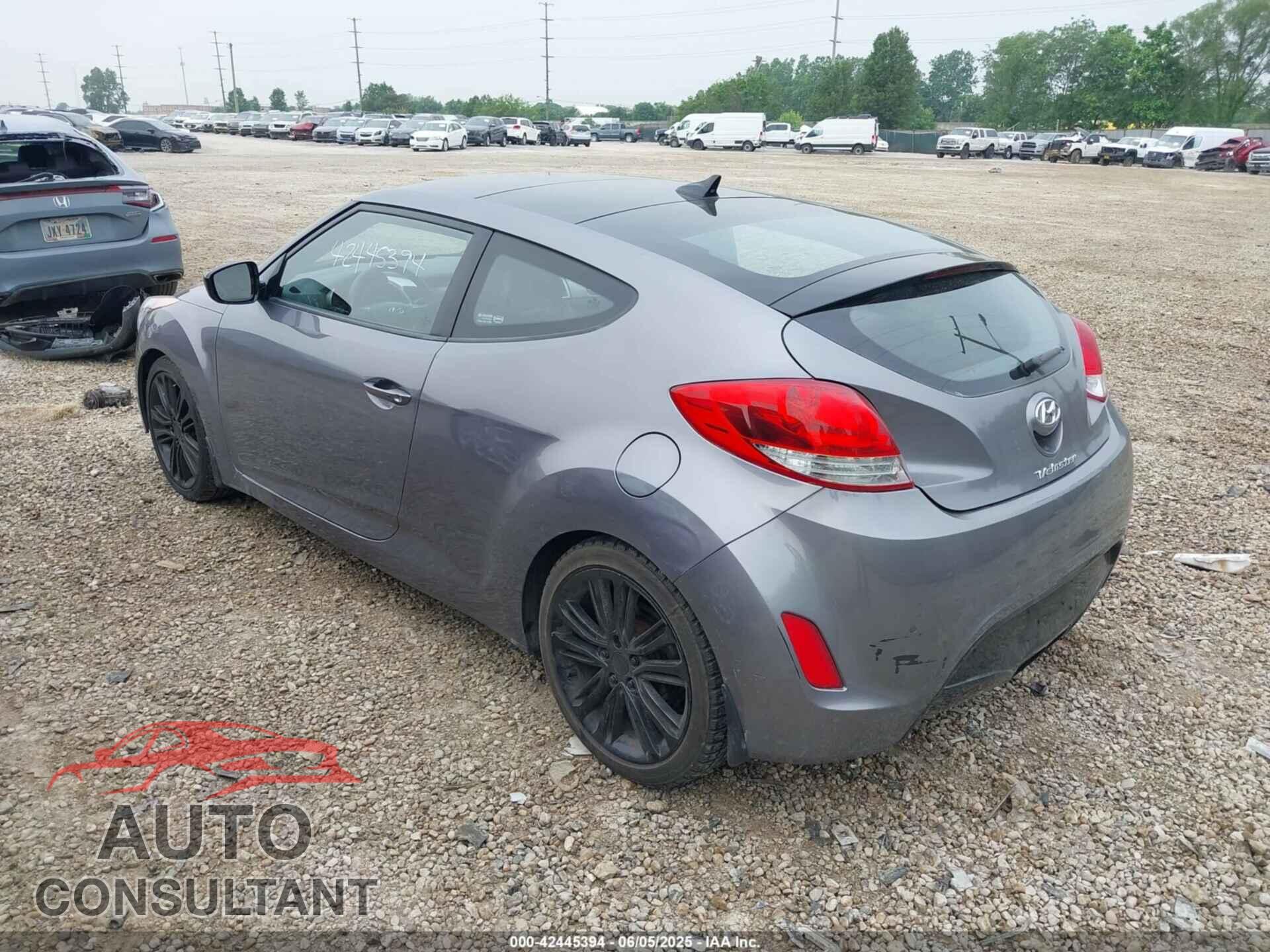 HYUNDAI VELOSTER 2012 - KMHTC6ADXCU030284