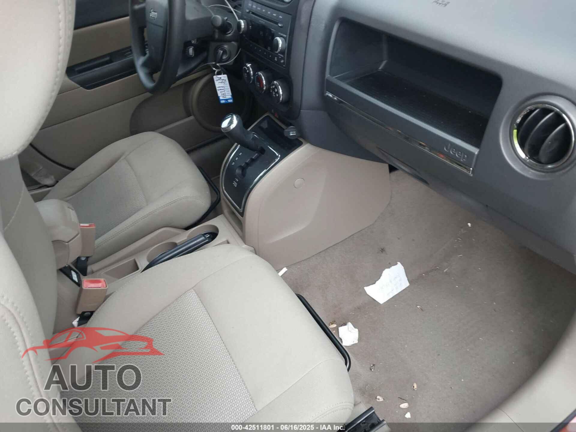 JEEP COMPASS 2010 - 1J4NT4FA3AD514403