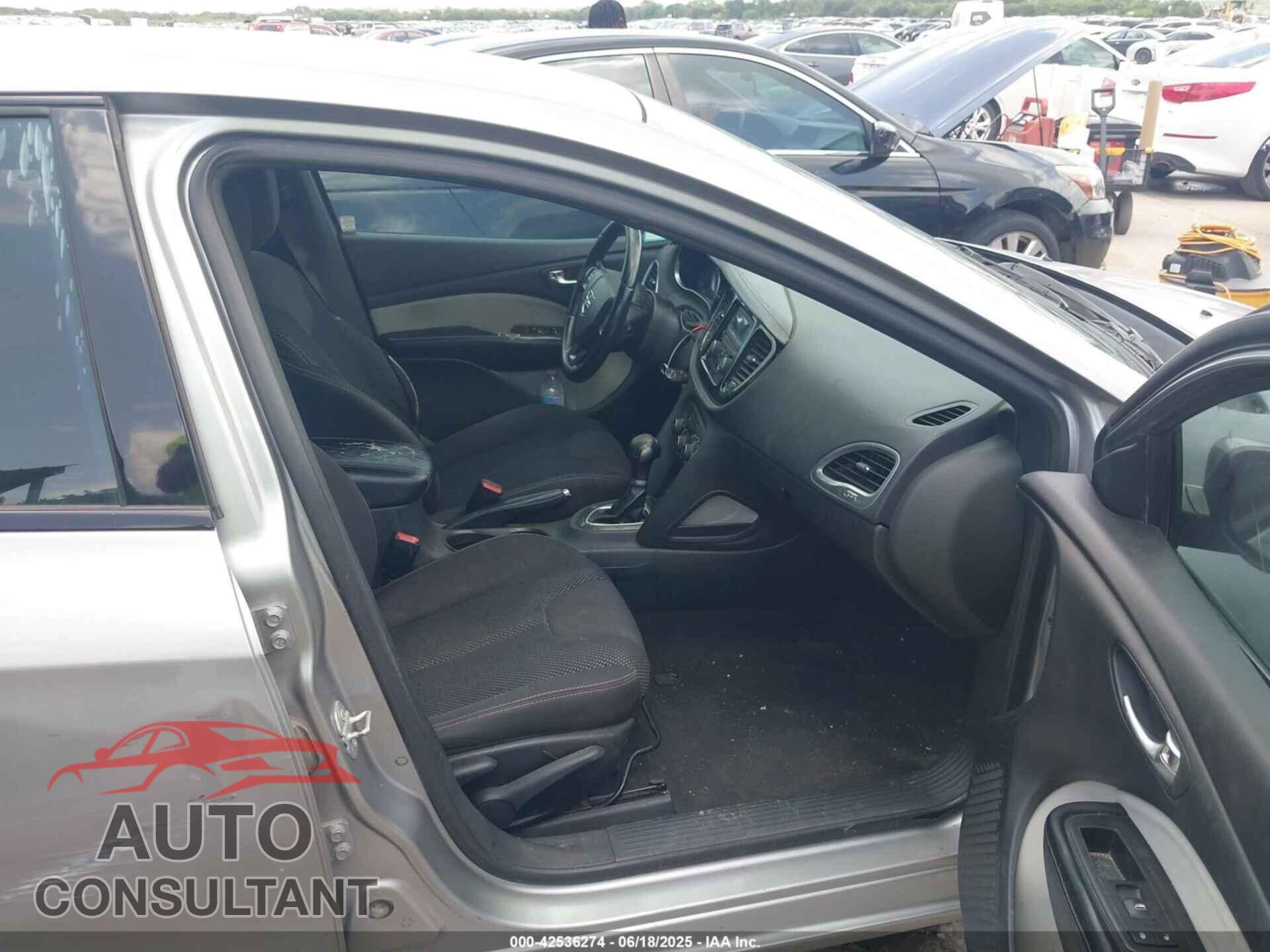 DODGE DART 2015 - 1C3CDFBB2FD181563