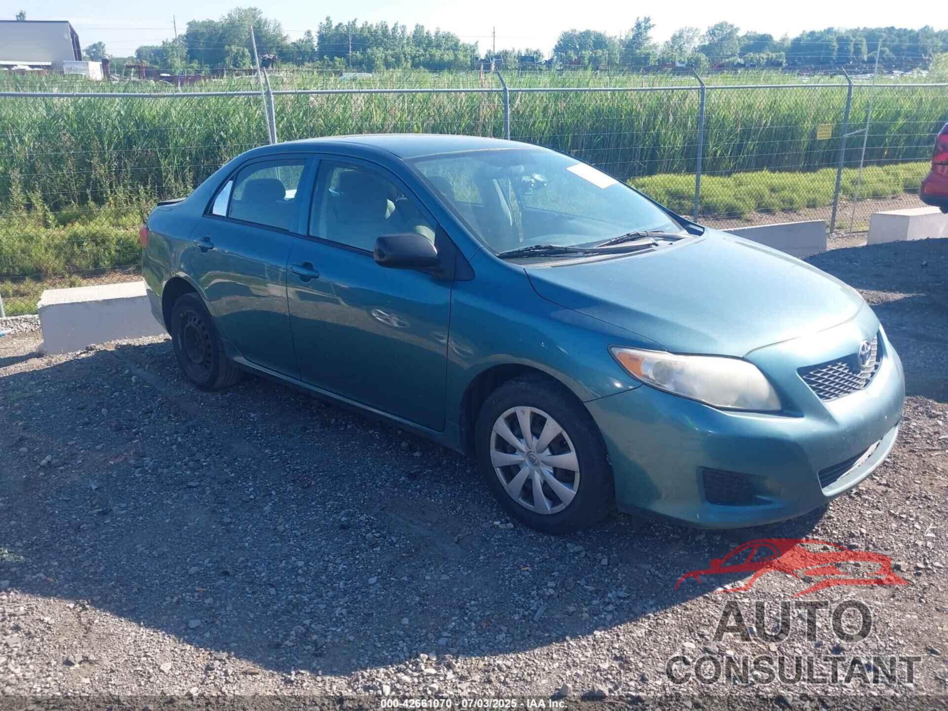 TOYOTA COROLLA 2009 - 1NXBU40E39Z018168