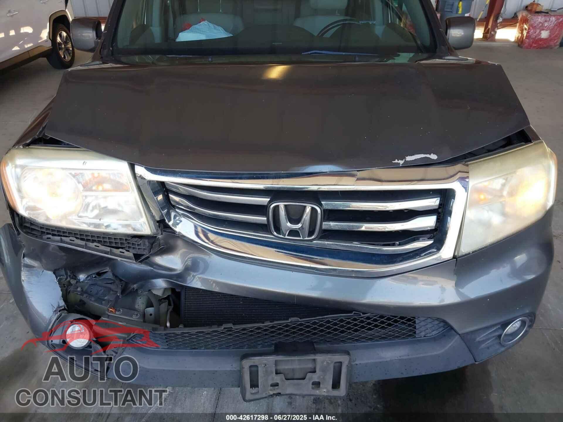 HONDA PILOT 2013 - 5FNYF3H59DB008253