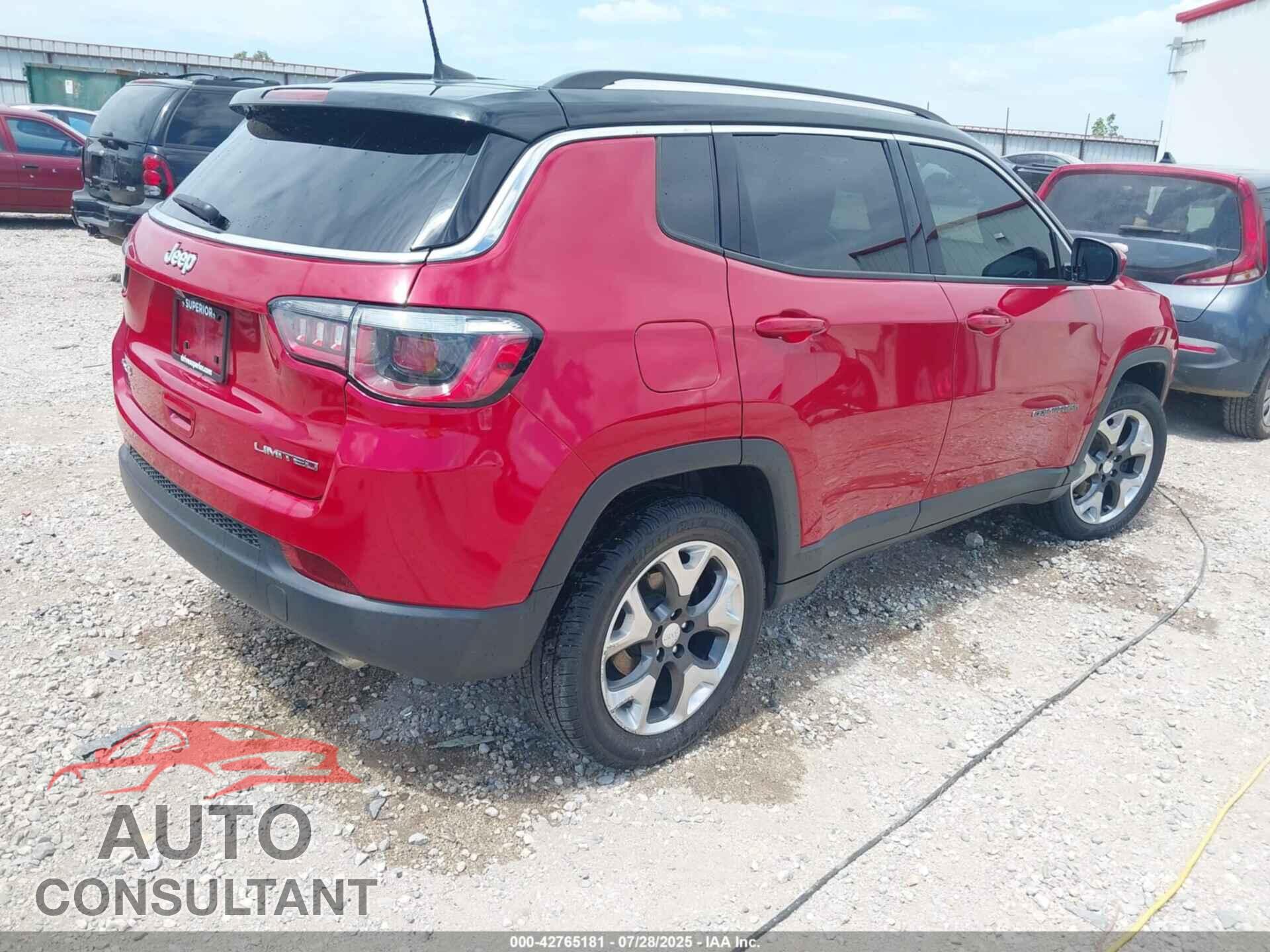 JEEP COMPASS 2018 - 3C4NJDCB2JT266356