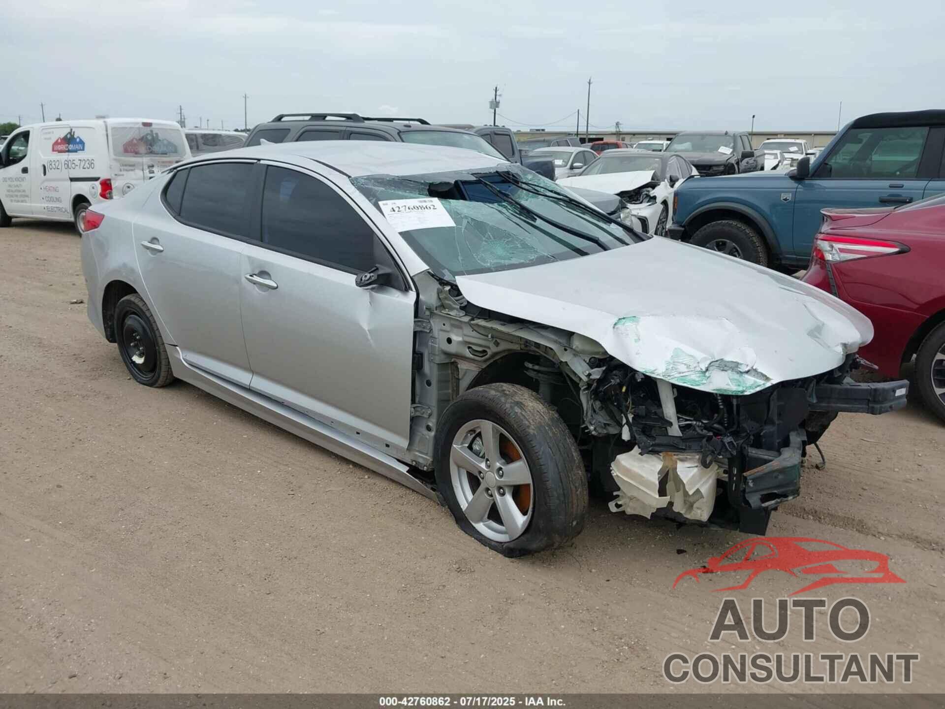 KIA OPTIMA 2015 - 5XXGM4A75FG357929