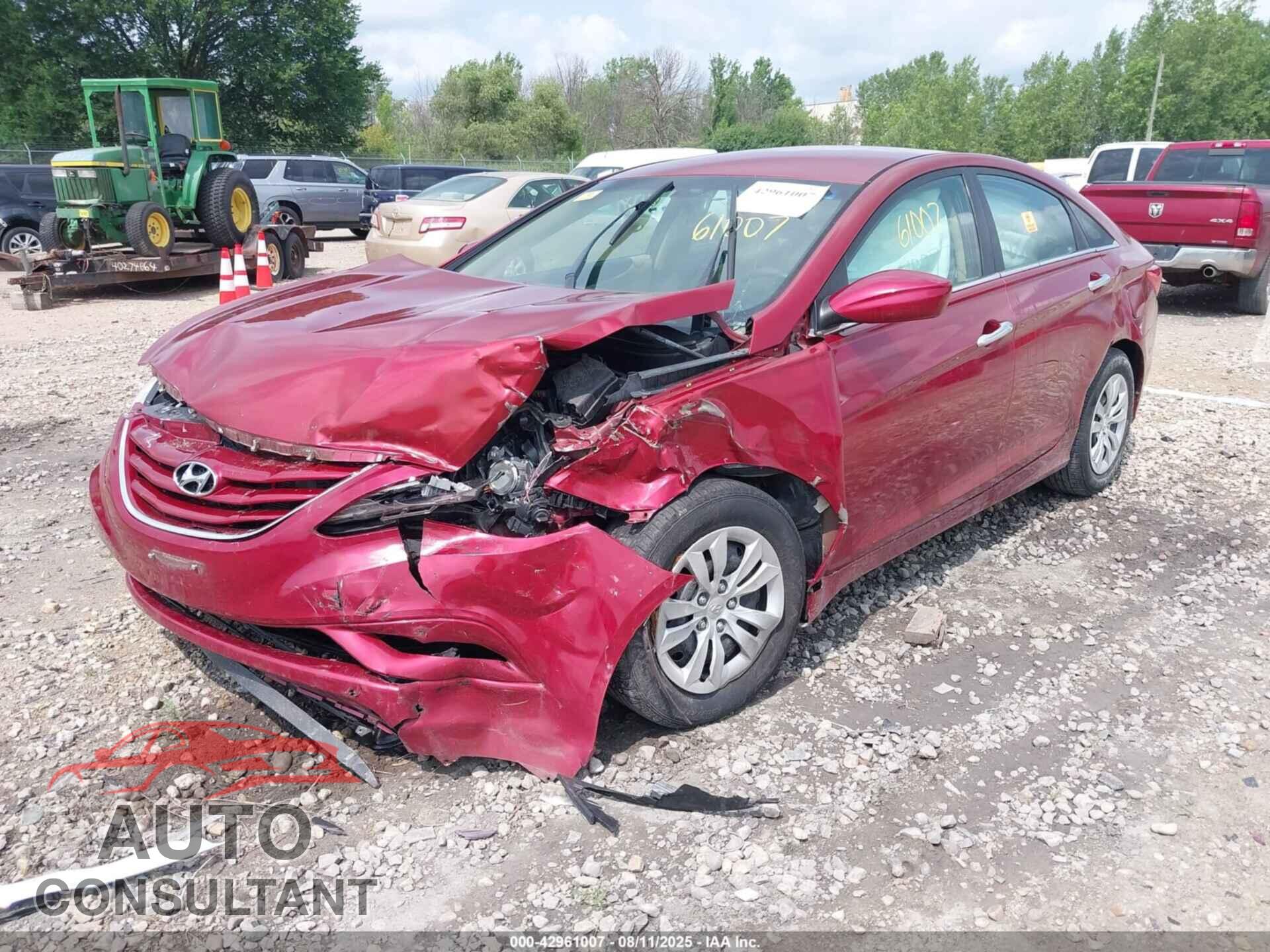 HYUNDAI SONATA 2012 - 5NPEB4AC4CH400618