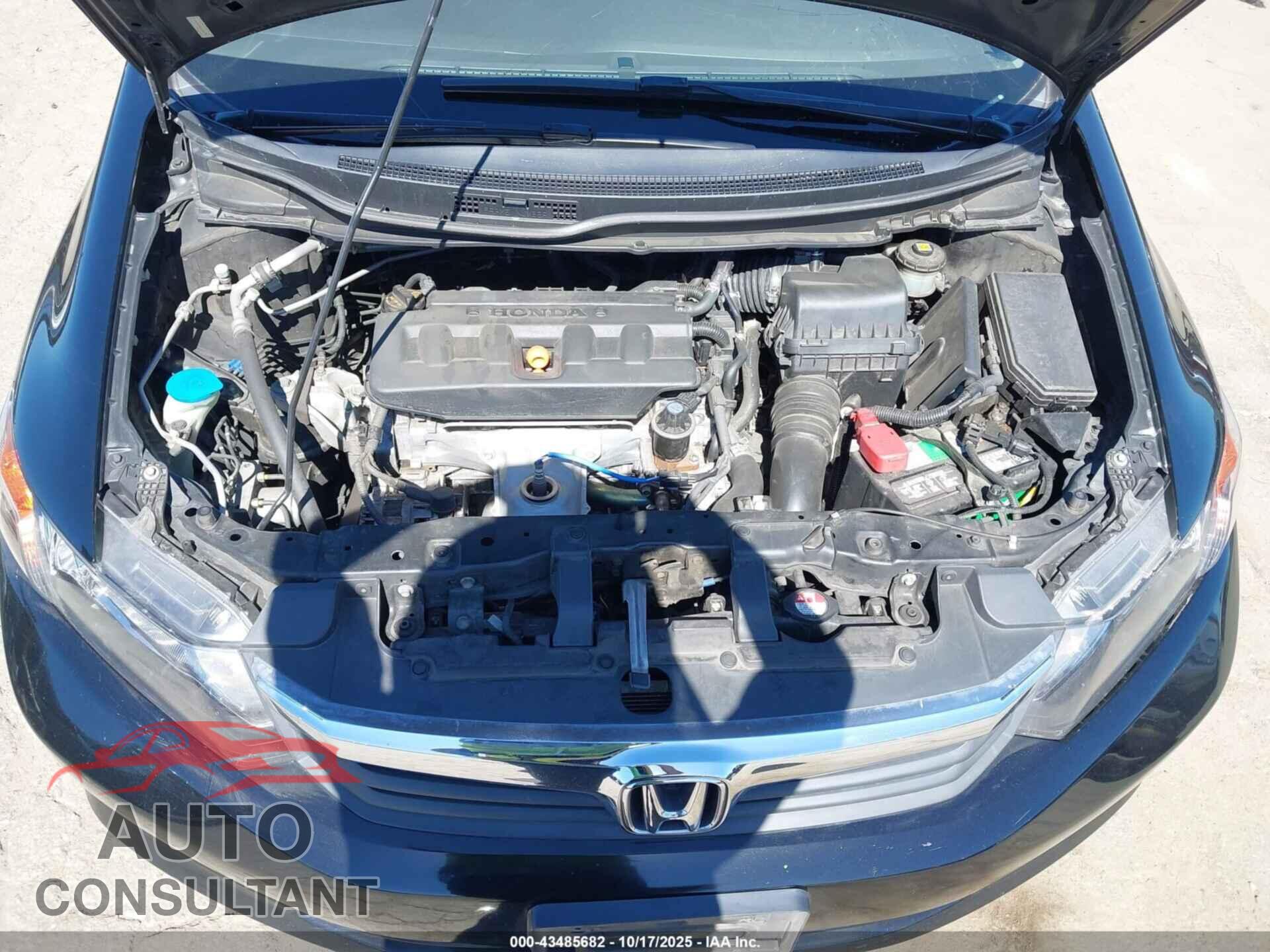 HONDA CIVIC 2012 - JHMFB2F5XCS005782