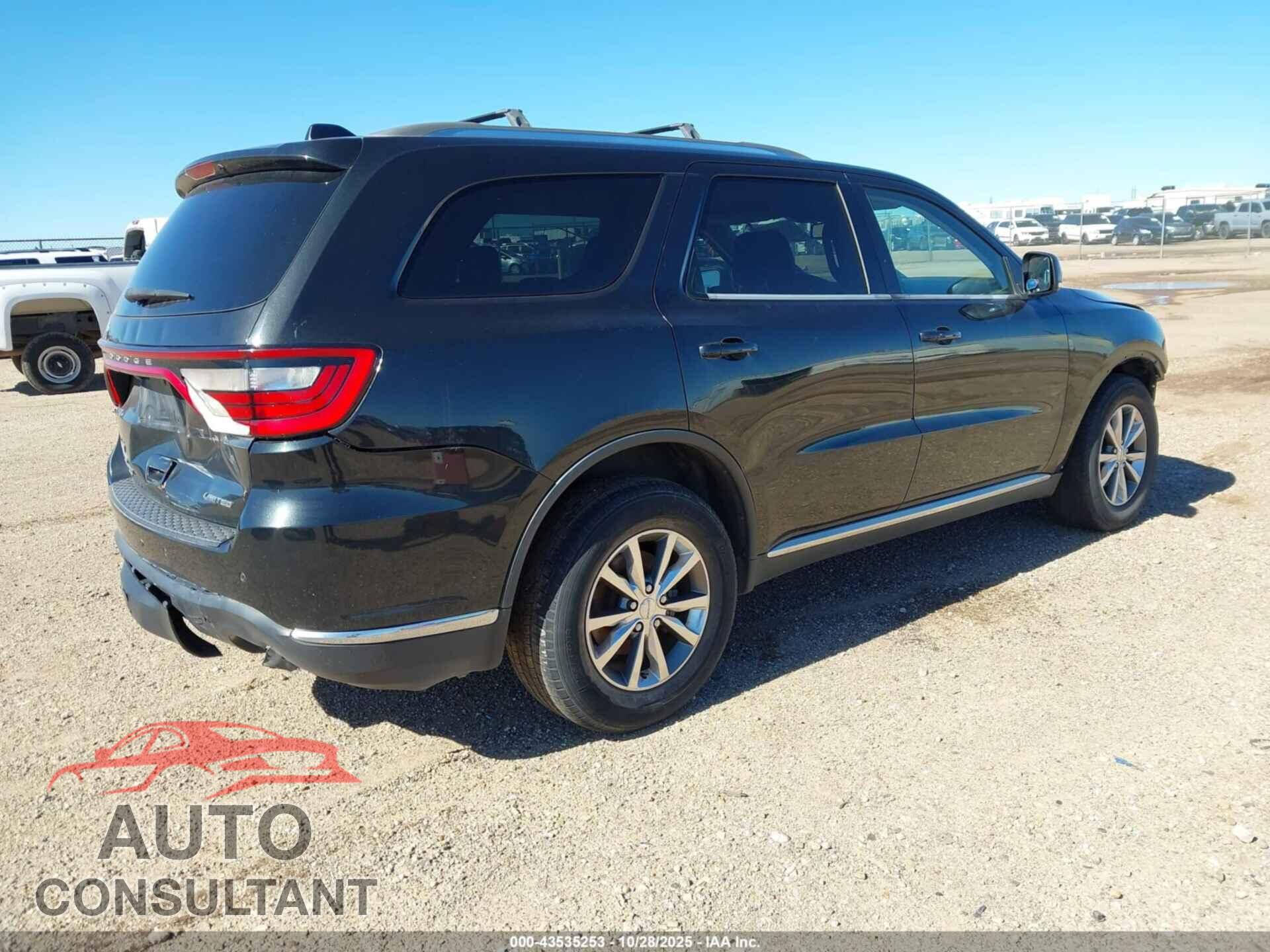 DODGE DURANGO 2015 - 1C4RDJDG1FC709598