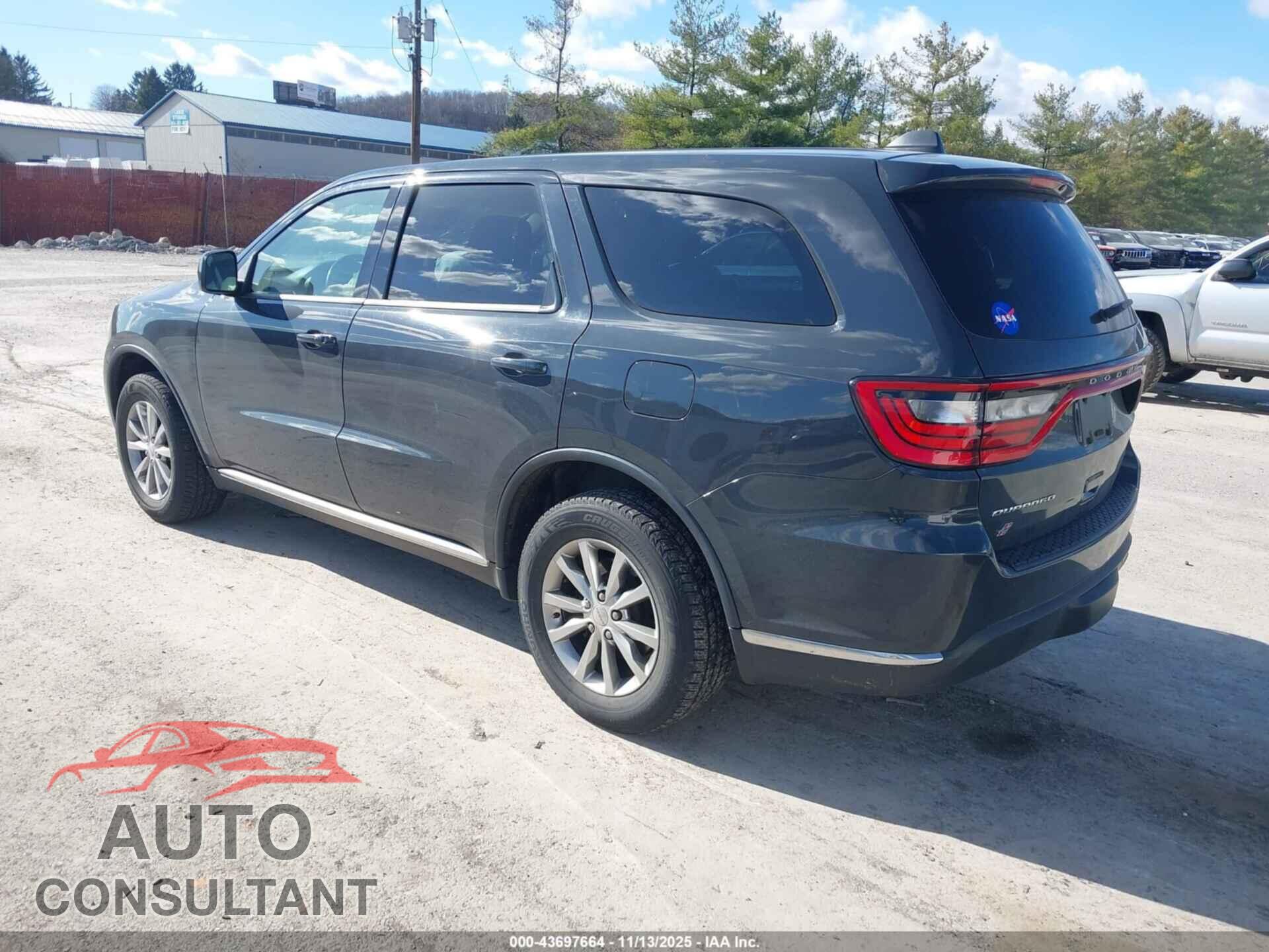 DODGE DURANGO 2018 - 1C4RDJAG3JC112160