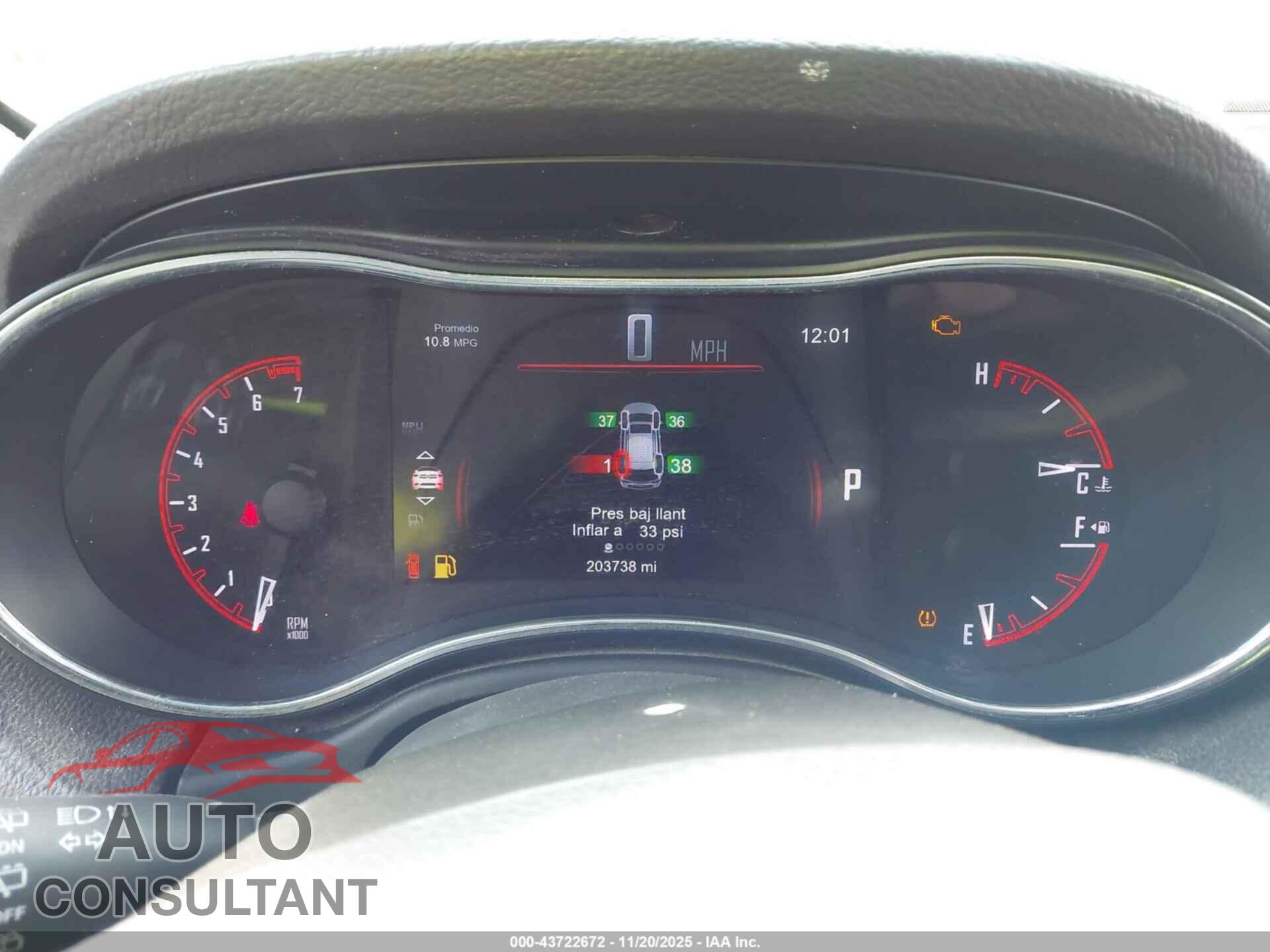 DODGE DURANGO 2014 - 1C4RDHAG8EC405308