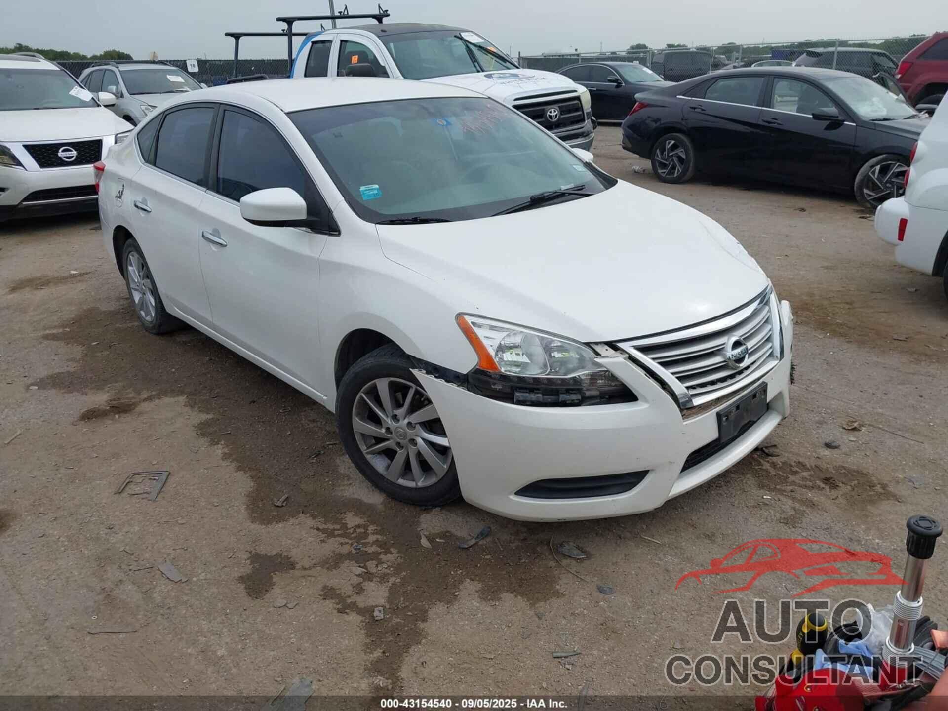 NISSAN SENTRA 2013 - 3N1AB7AP9DL674338