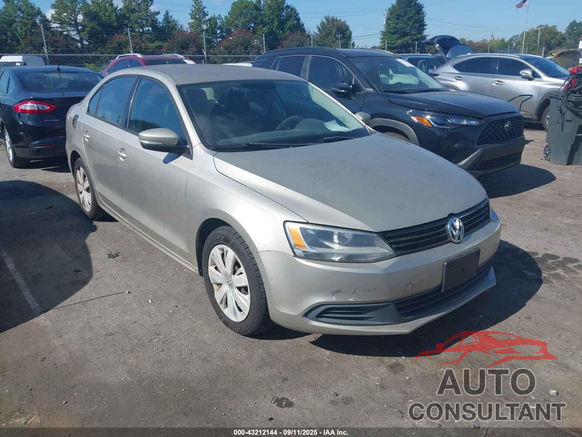 VOLKSWAGEN JETTA 2014 - 3VWD17AJ8EM284655