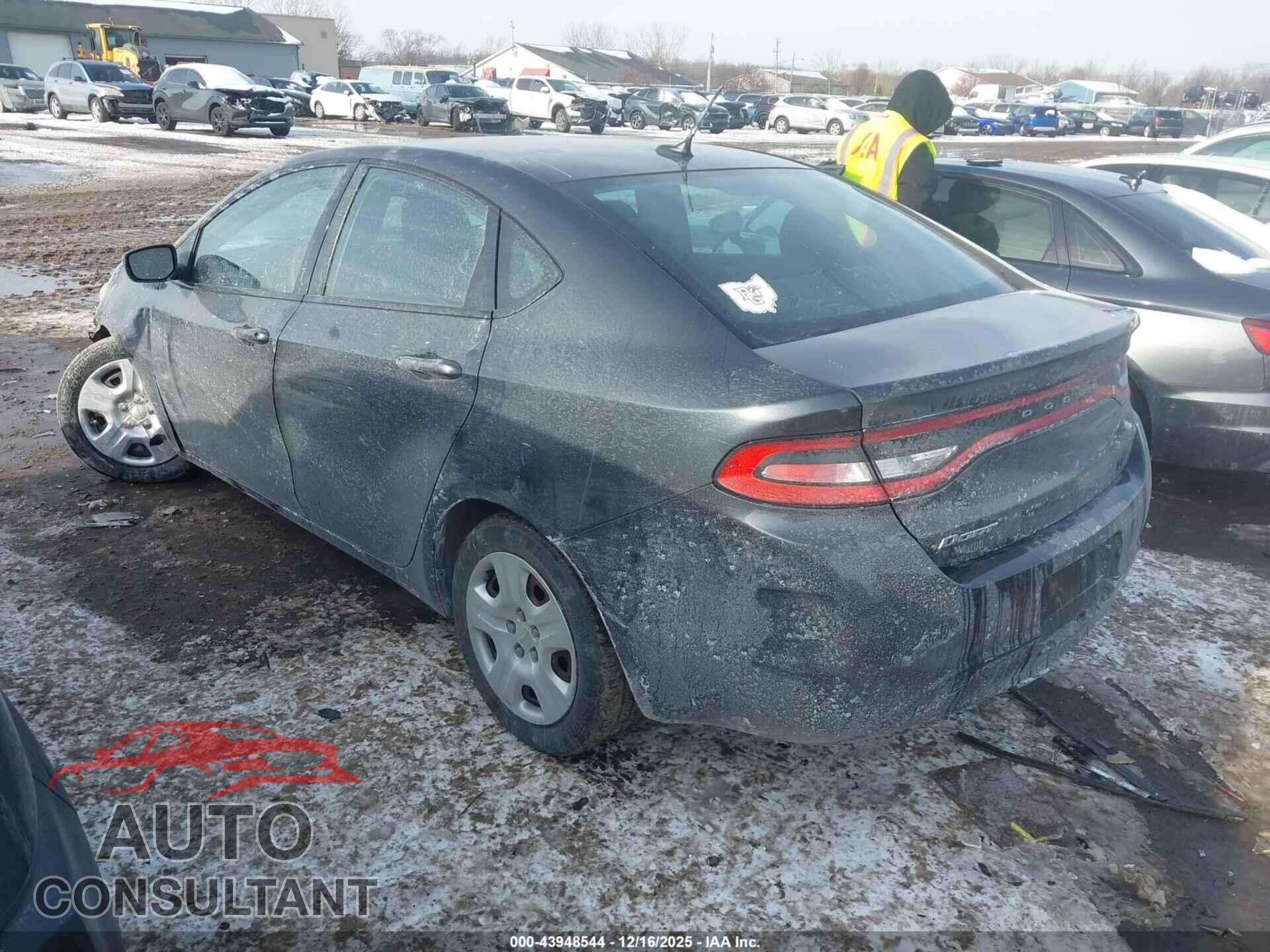 DODGE DART 2013 - 1C3CDFAA9DD303566