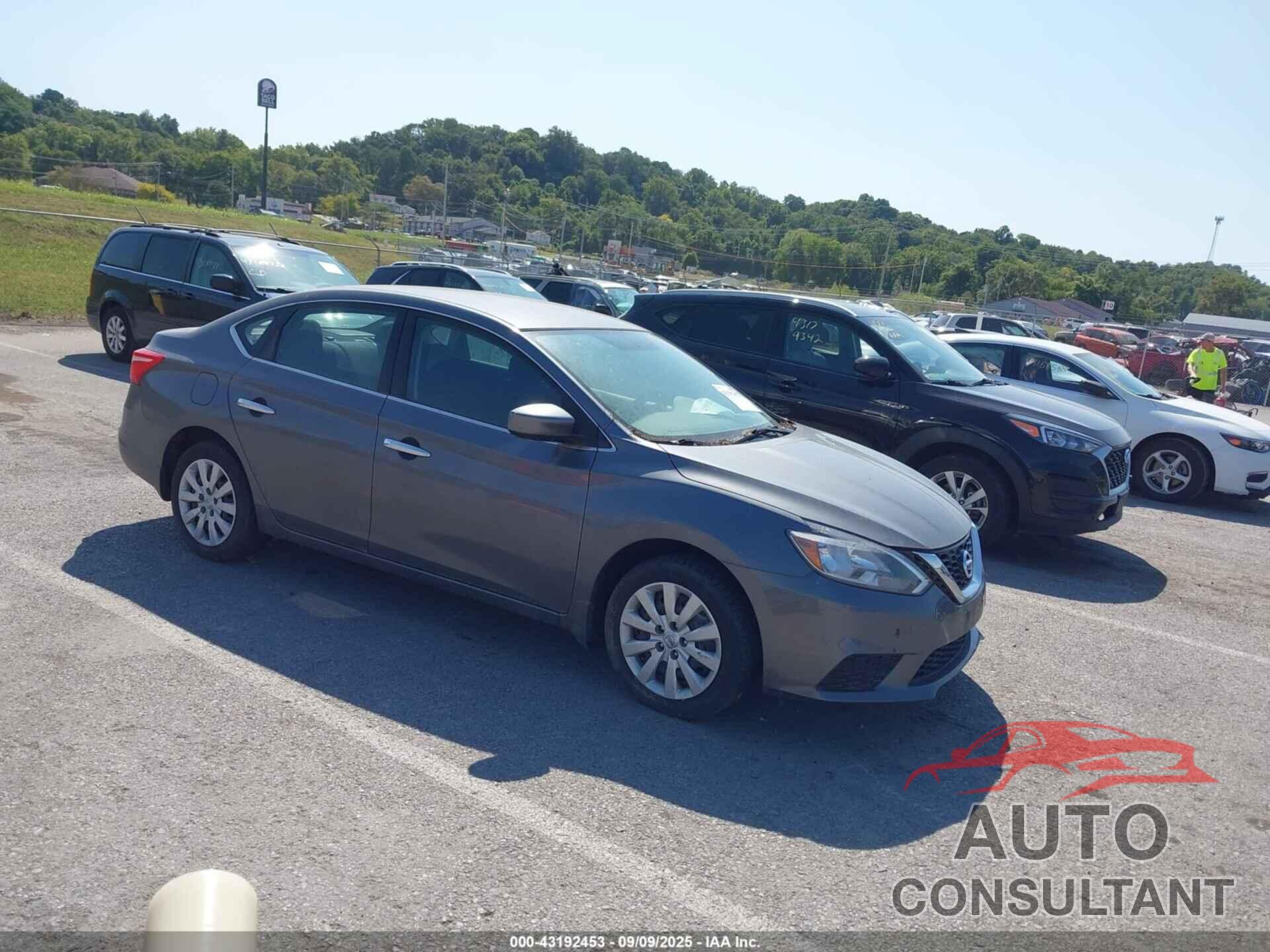 NISSAN SENTRA 2017 - 3N1AB7AP6HL639925