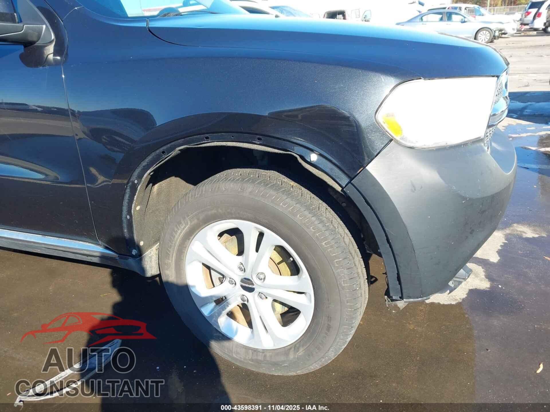 DODGE DURANGO 2012 - 1C4RDJDG0CC112552