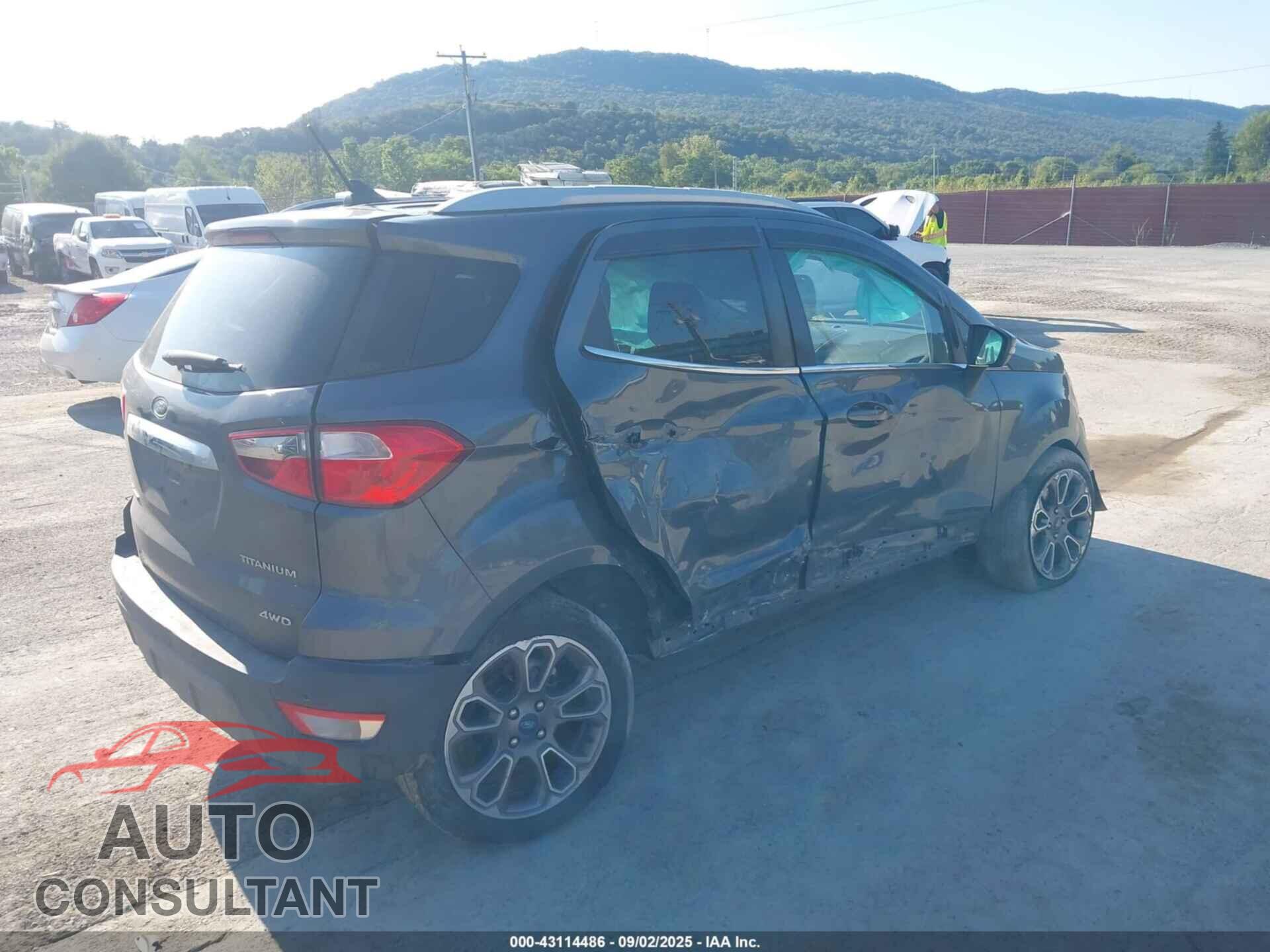 FORD ECOSPORT 2020 - MAJ6S3KL2LC326176