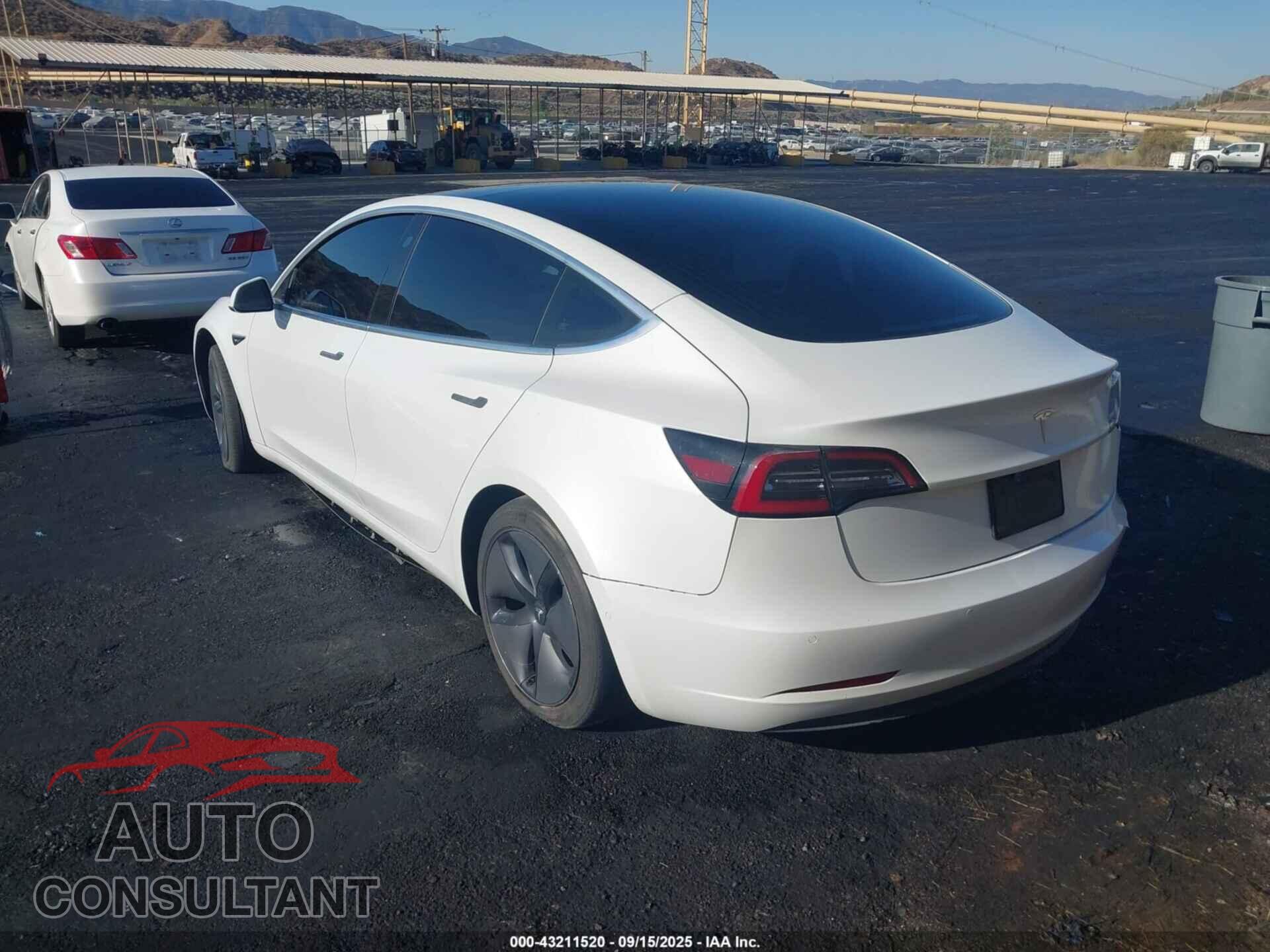 TESLA MODEL 3 2020 - 5YJ3E1EA5LF634030